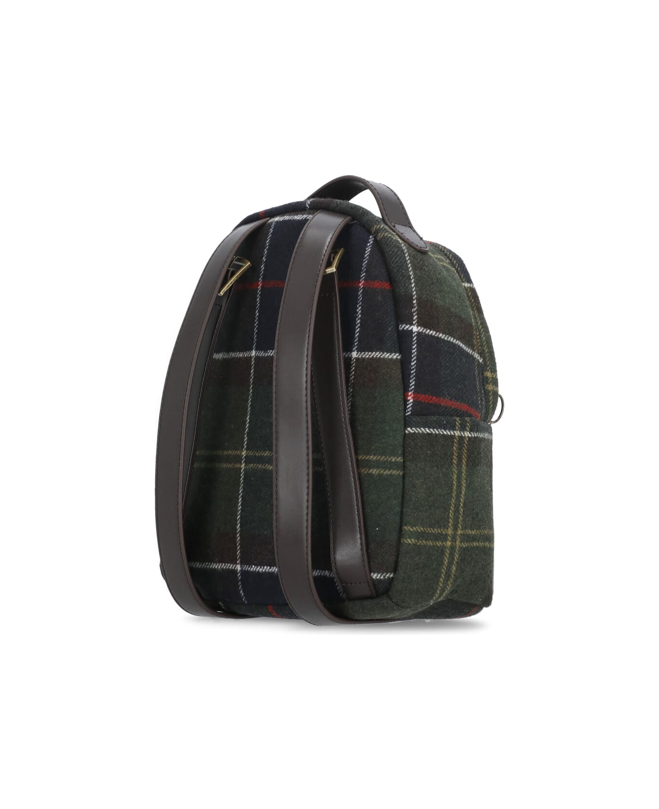 Barbour Caley Tartan Backpack - Green