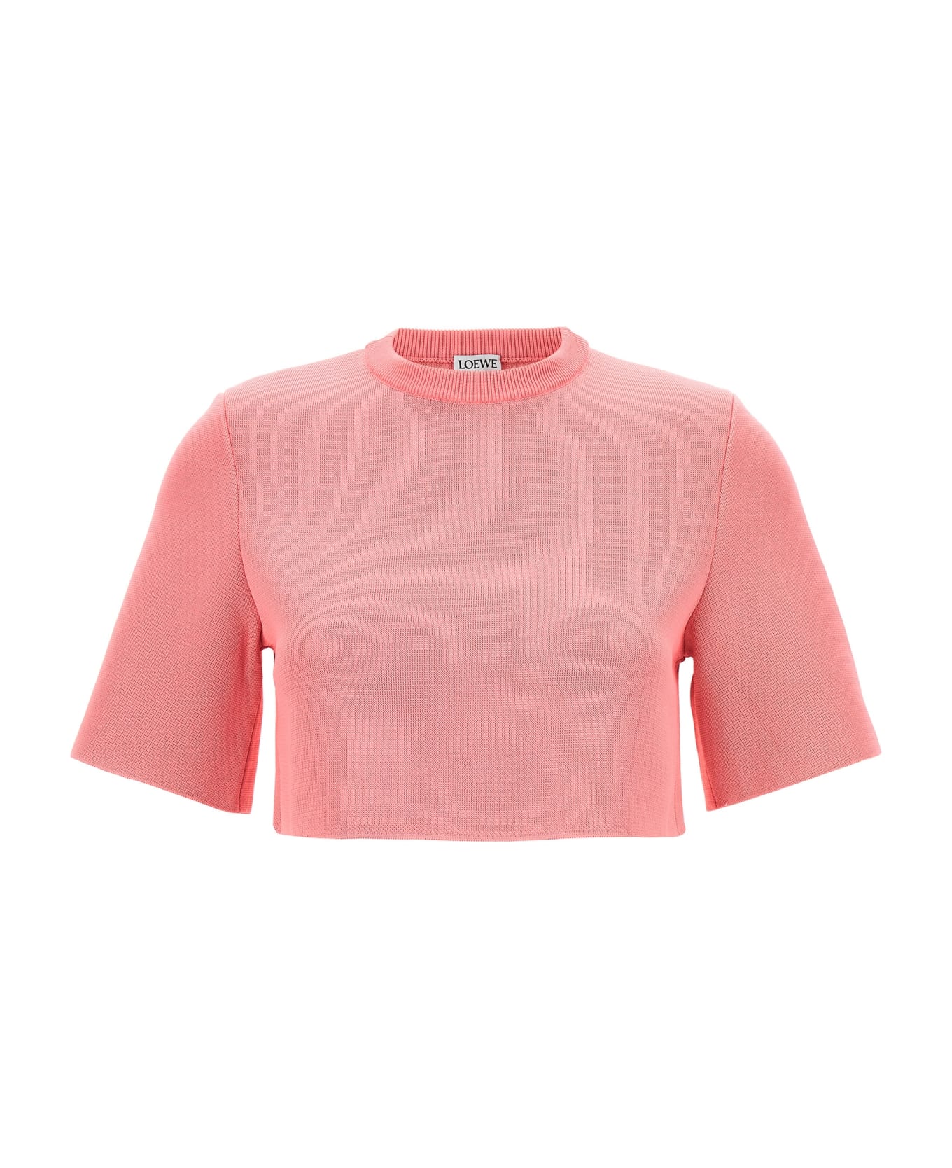 Loewe 'reproportioned' Cropped Top - Pink