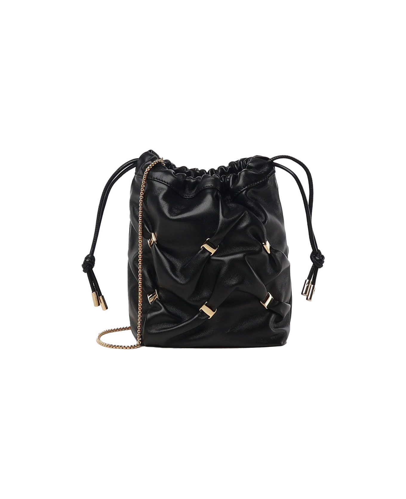 Ferragamo Mini Bucket - Black