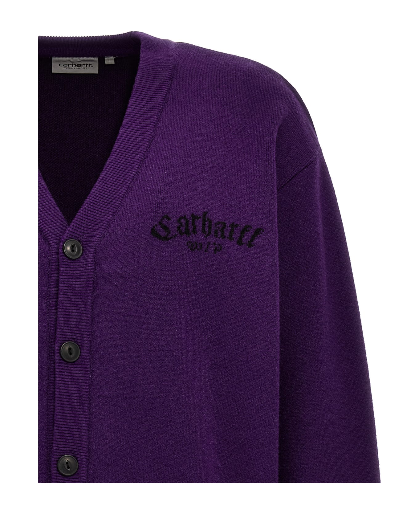 Carhartt 'onyx' Cardigan - Purple
