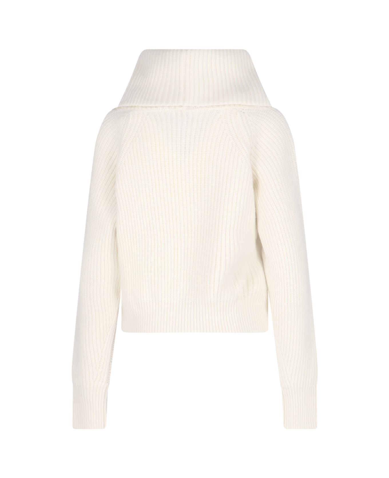 Sa Su Phi Crewneck Sweater - White