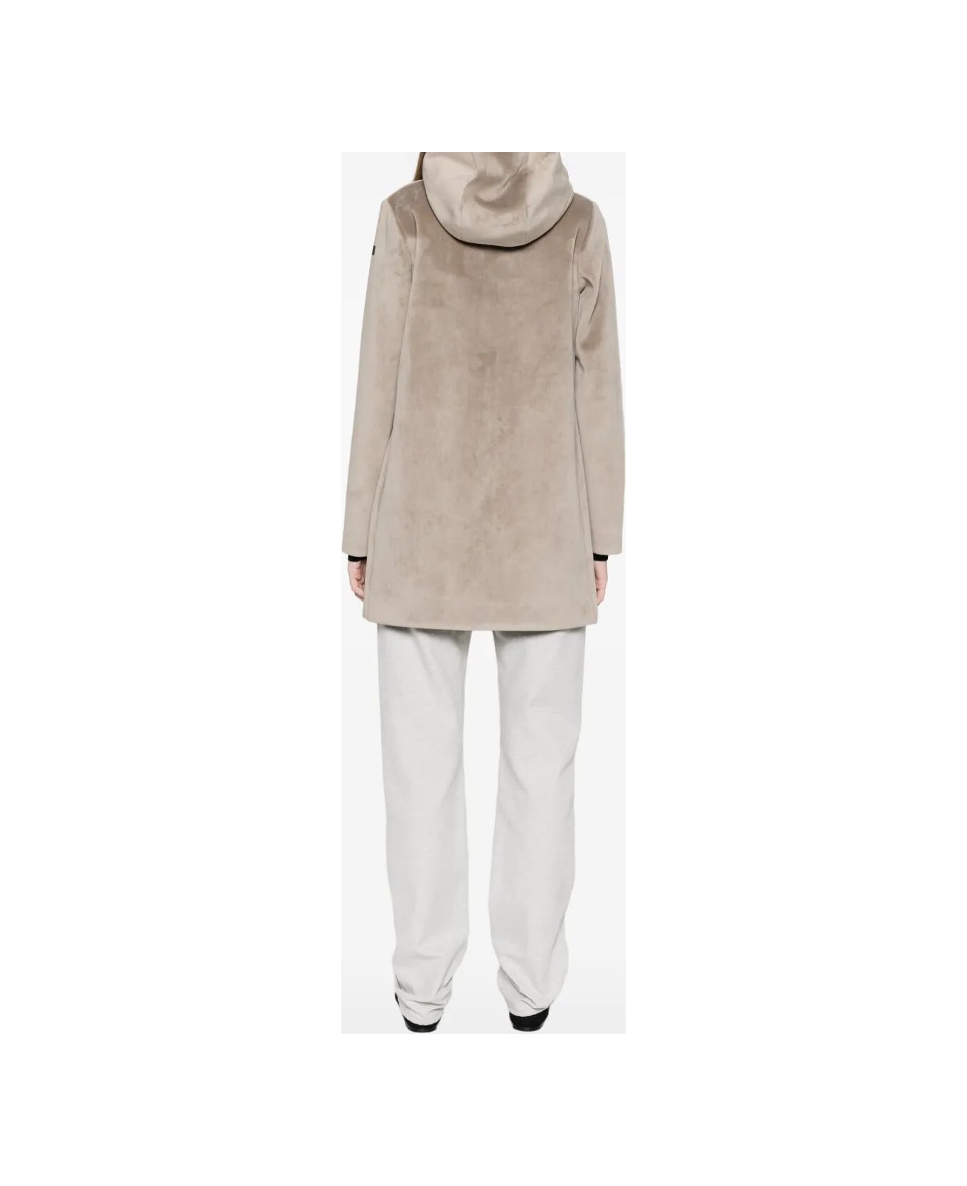 RRD - Roberto Ricci Design Velour Neo Parka Wom Jkt - Tabacco