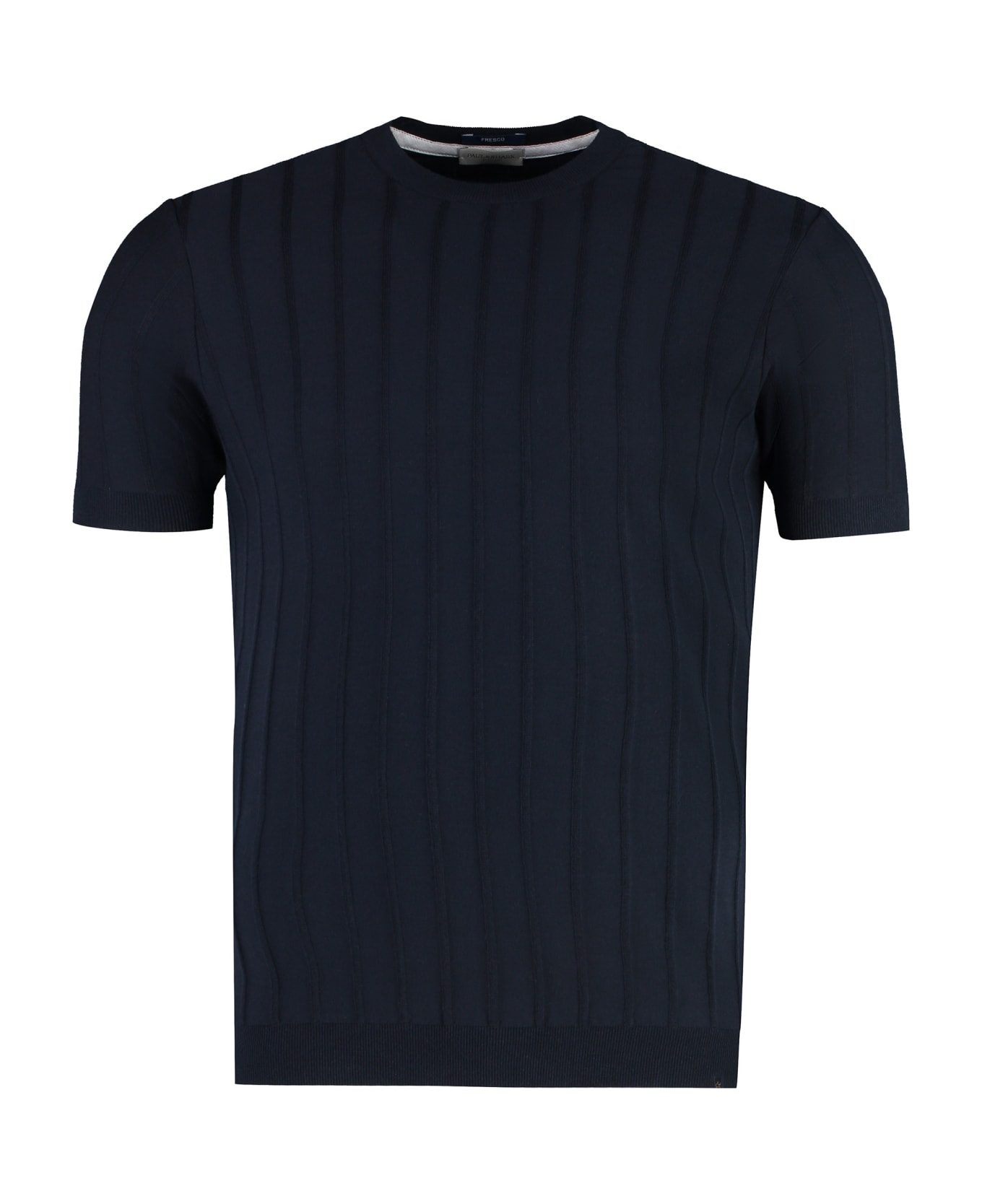 Paul&Shark Cotton Knit T-shirt - blue シャツ