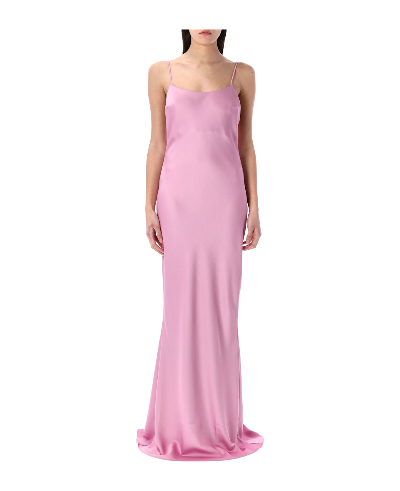 The Andamane Ninfea Maxi Slip Dress - PEONY