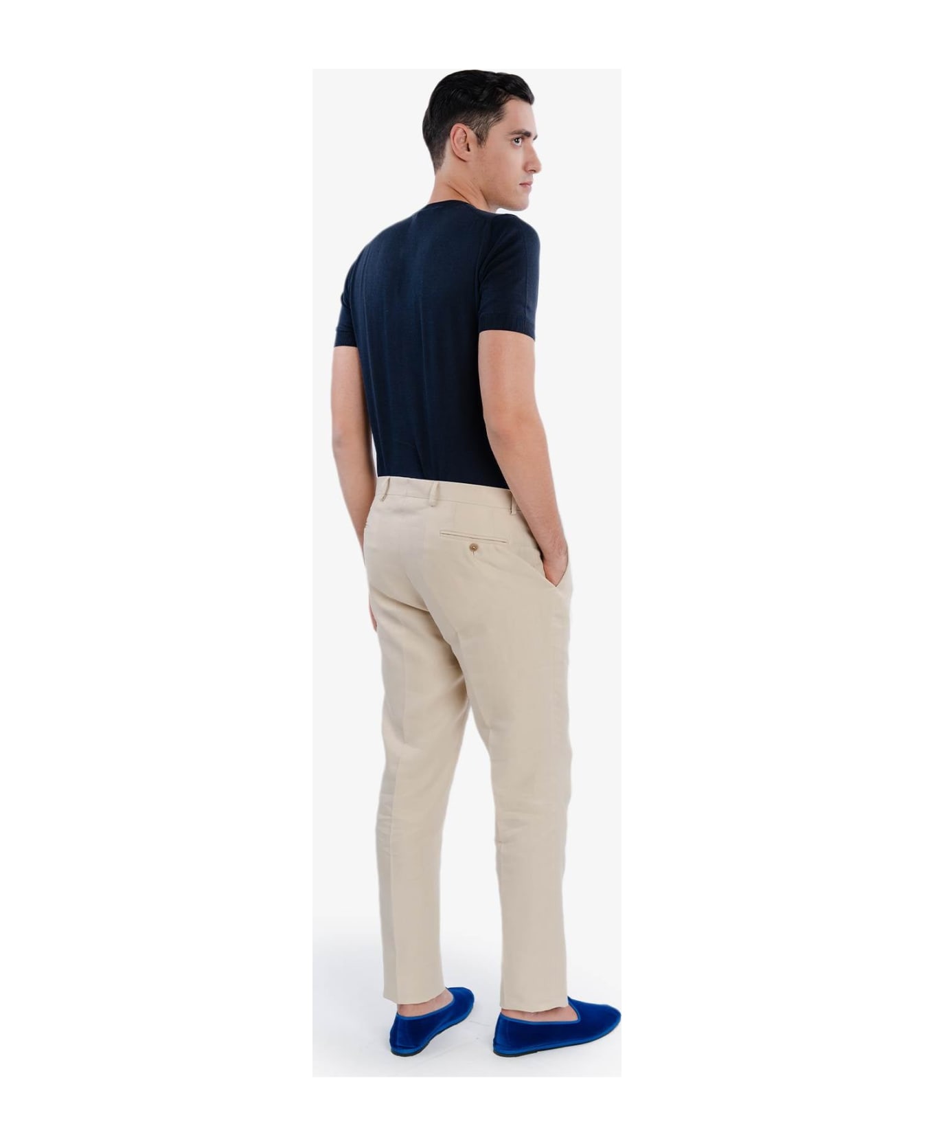 Larusmiani Levante Trousers Pants - Beige