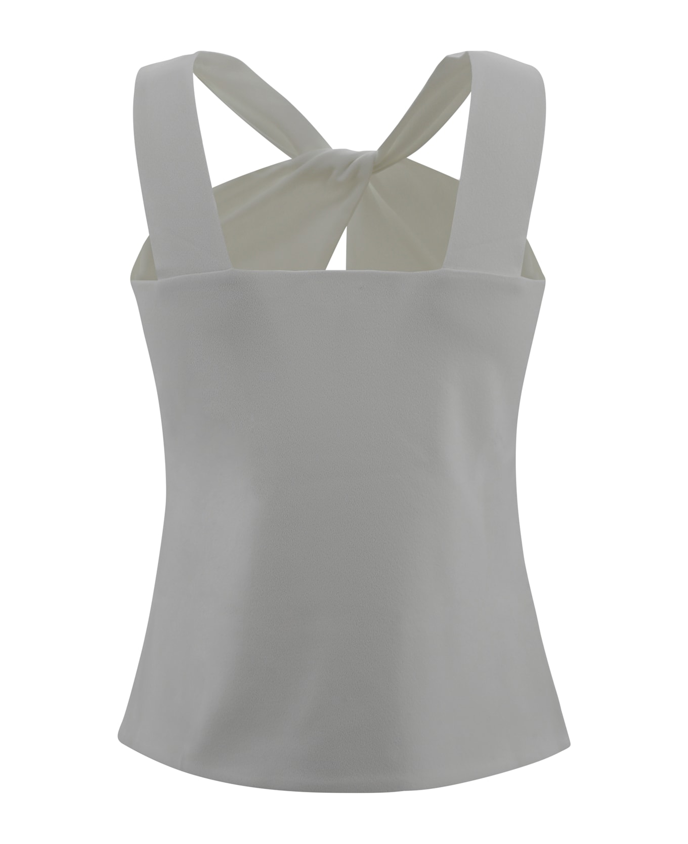 D.Exterior Top Viscose Knot - White