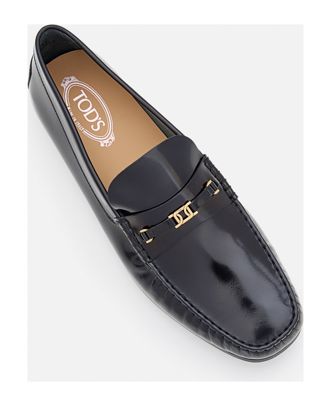 Tod's Kate Orel Mocassino Gomma - Black