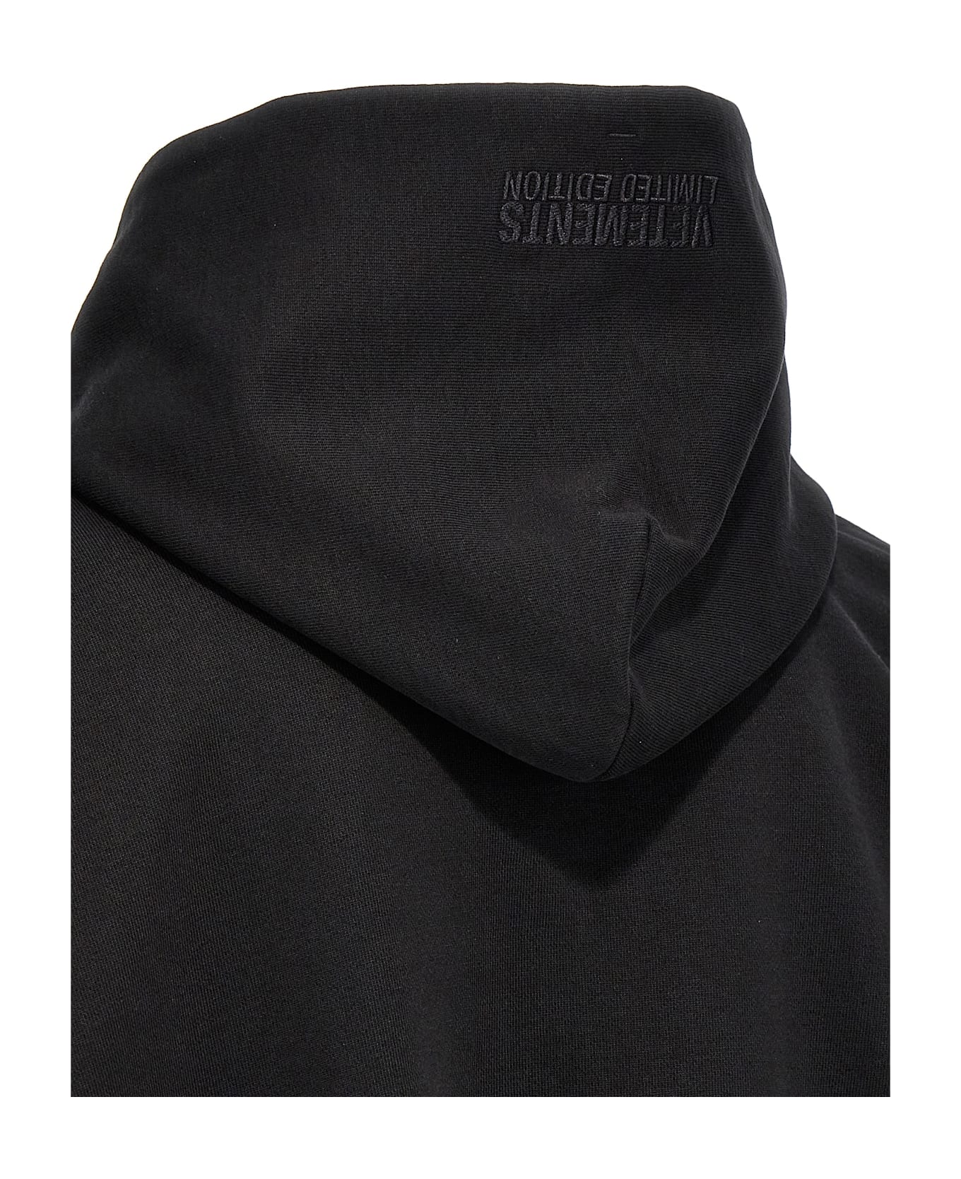 VETEMENTS 
oval Logo
 Hoodie - Black  