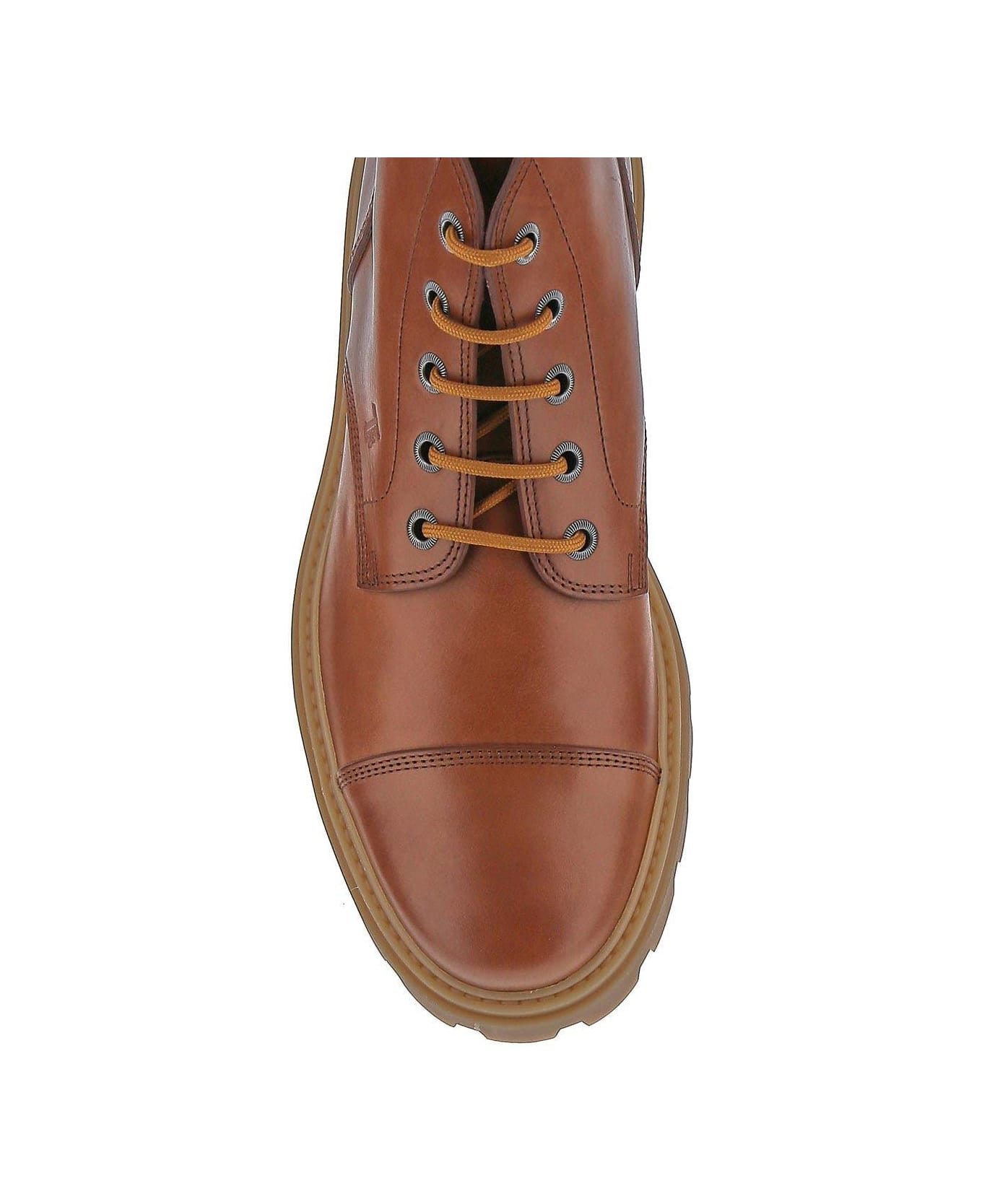 Tod
s Ankle Boots In Leather - BROWN