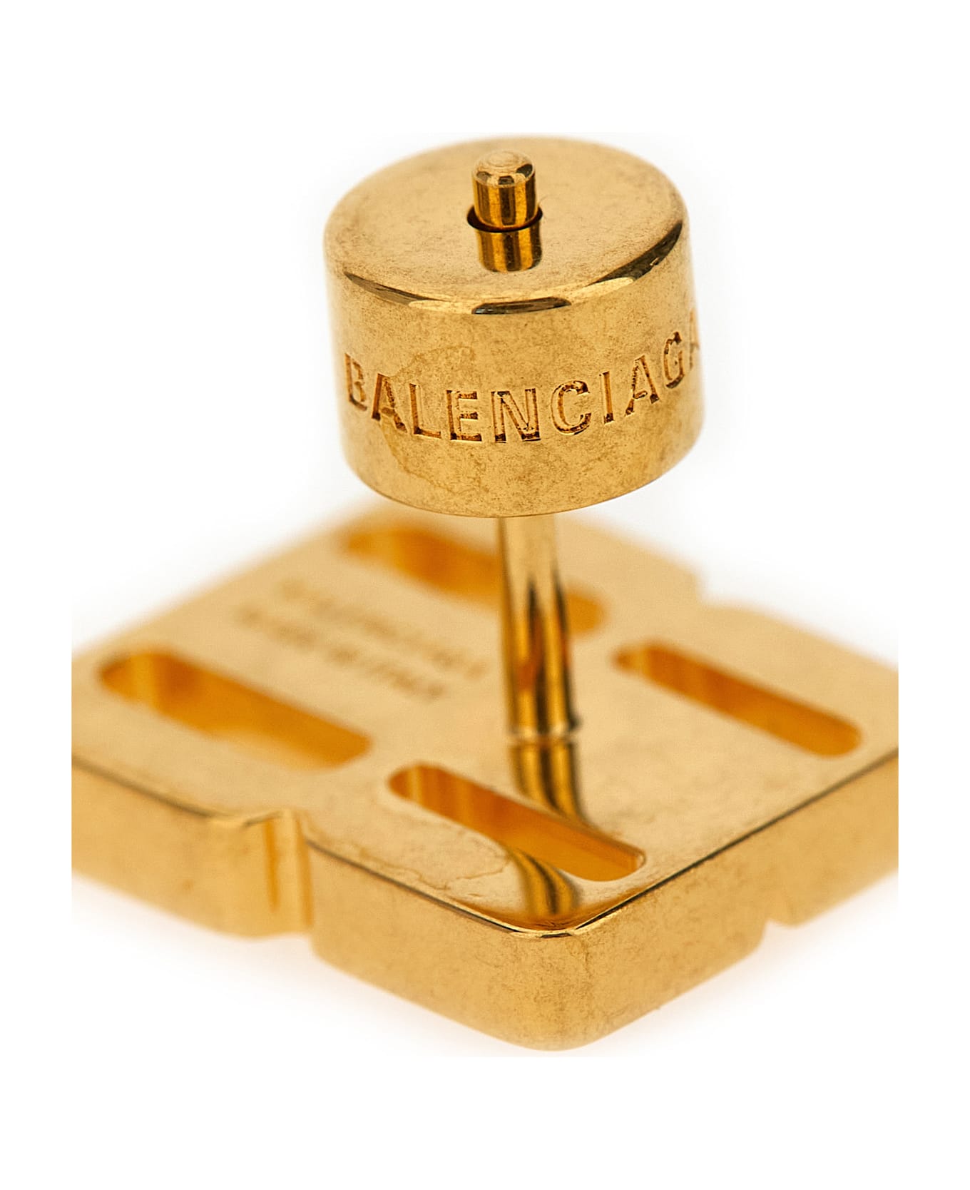 Balenciaga 
stud Nano Xs
 Earrings - Gold