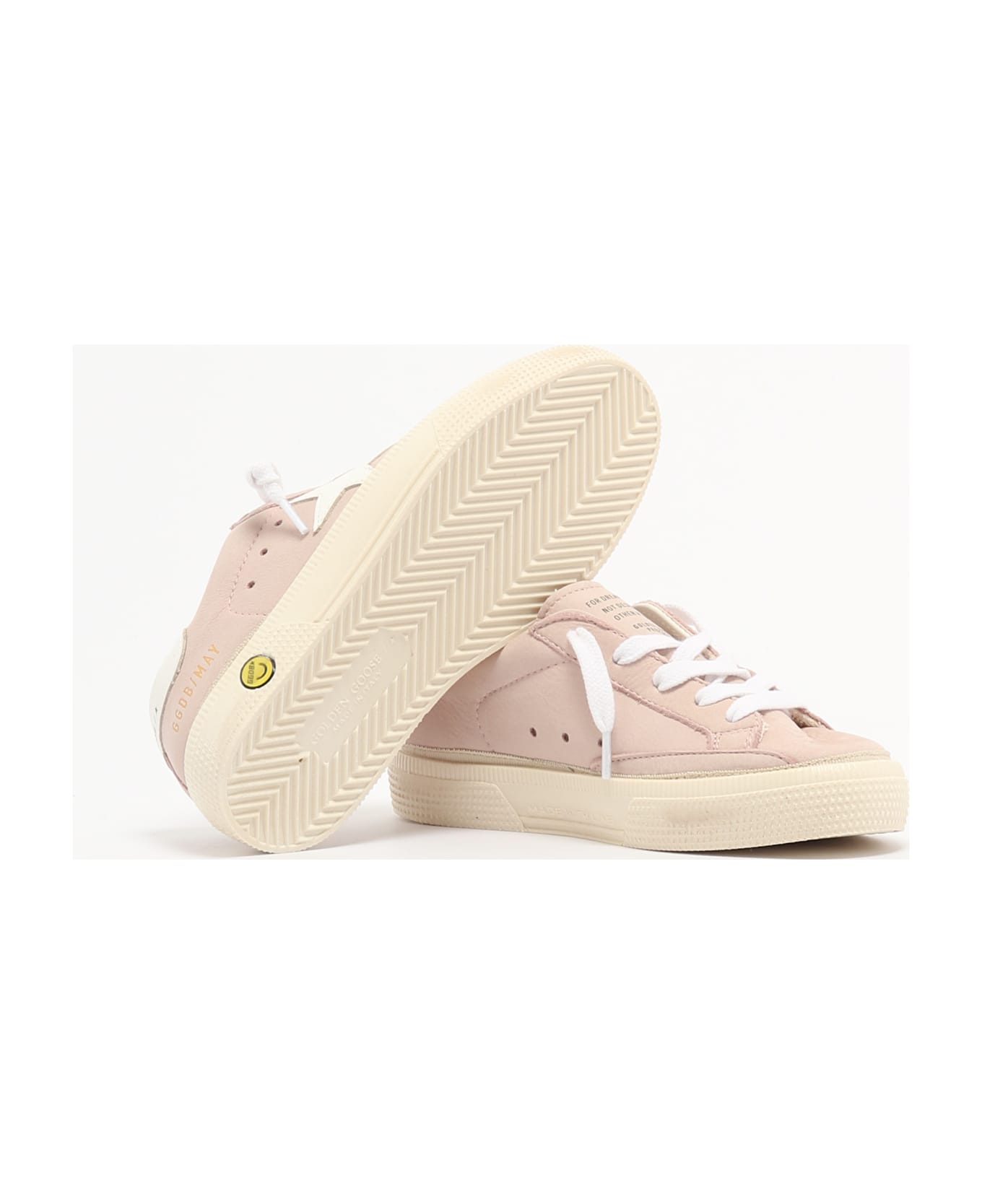 Golden Goose May Leather Sneaker - ROSA CIPRIA