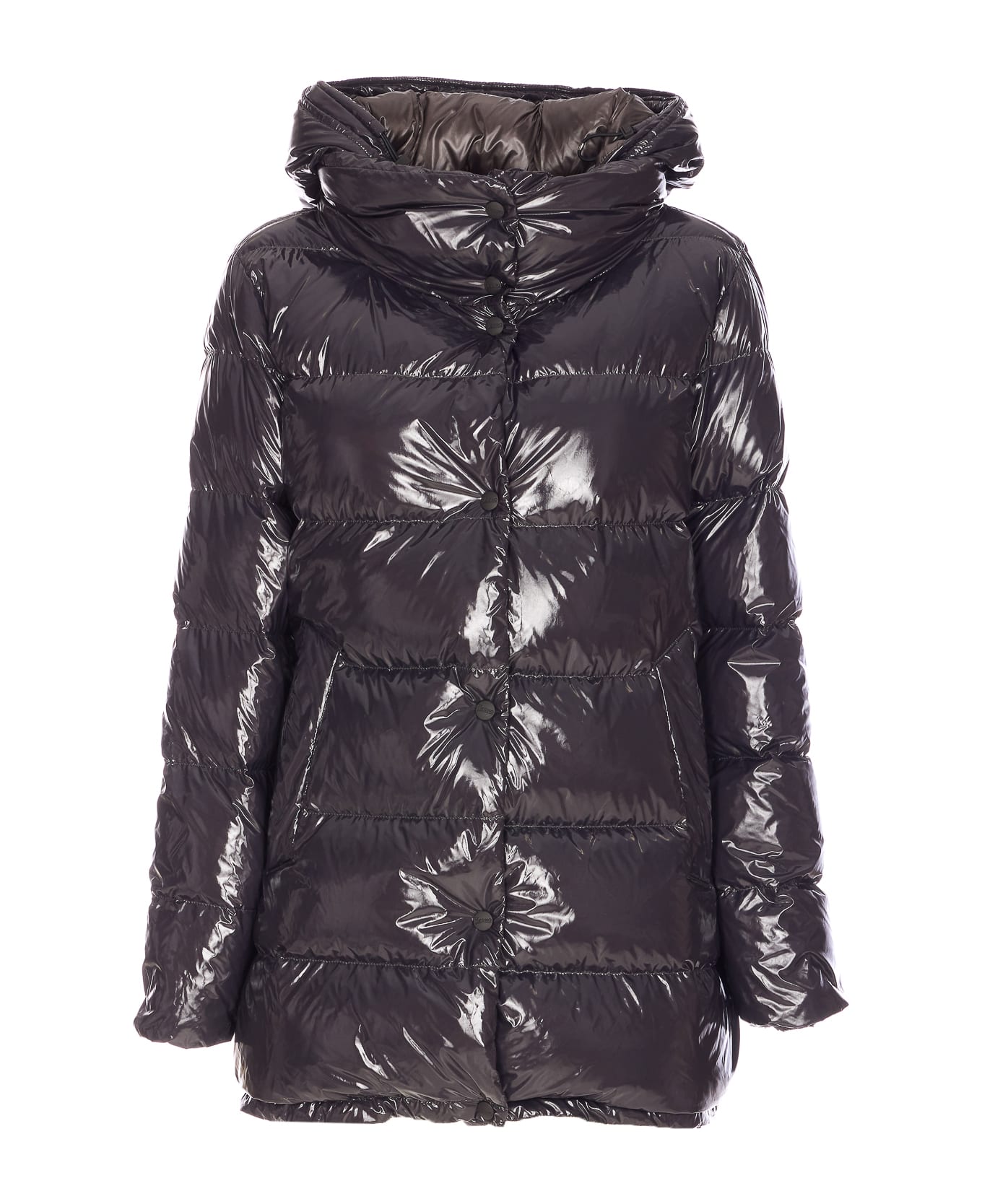 Herno Gloss Down Jacket - Grey