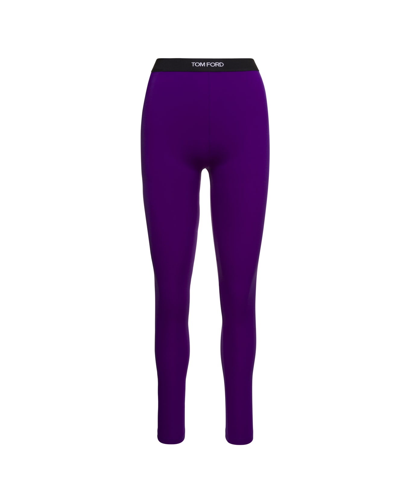 Purple Legging With Logo In Stretch Lycra Woman Tom Ford | italist, ALWAYS  LIKE A SALE