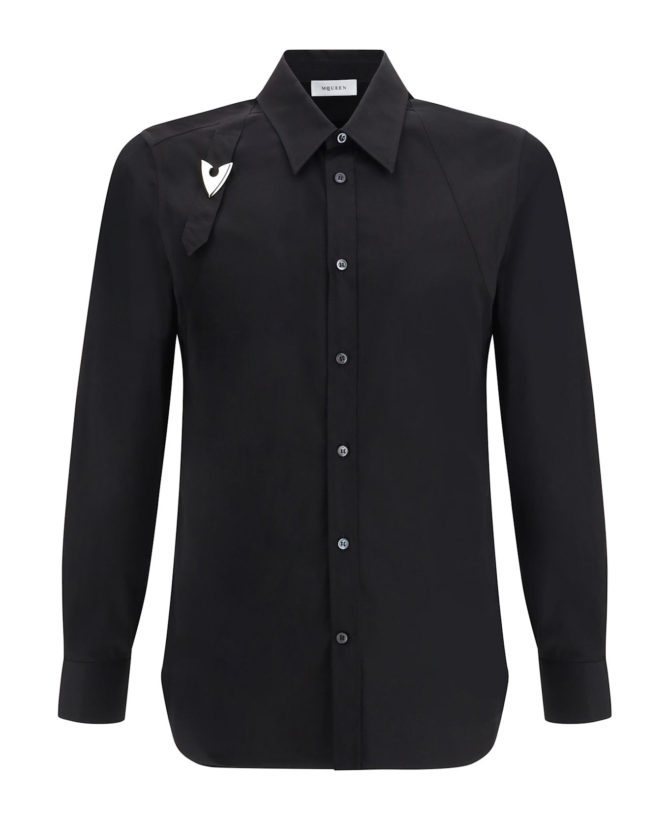 Alexander McQueen Buckle Shirt - Black