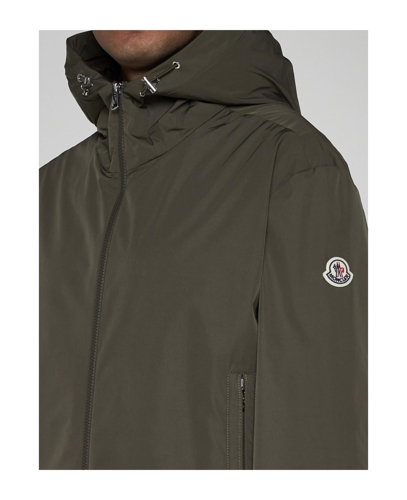 Moncler Traversier Nylon Jacket - MEDIUM GREEN