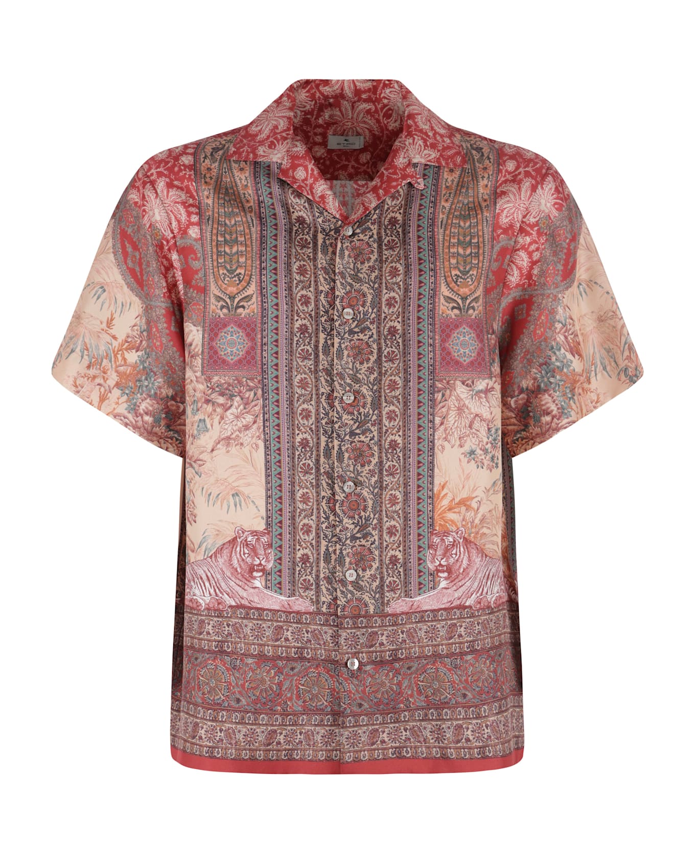 Etro Printed Silk Shirt - MultiColour