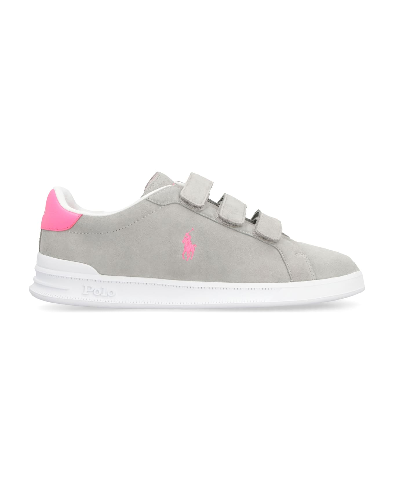 Polo Ralph Lauren Suede Low-top Sneakers - grey
