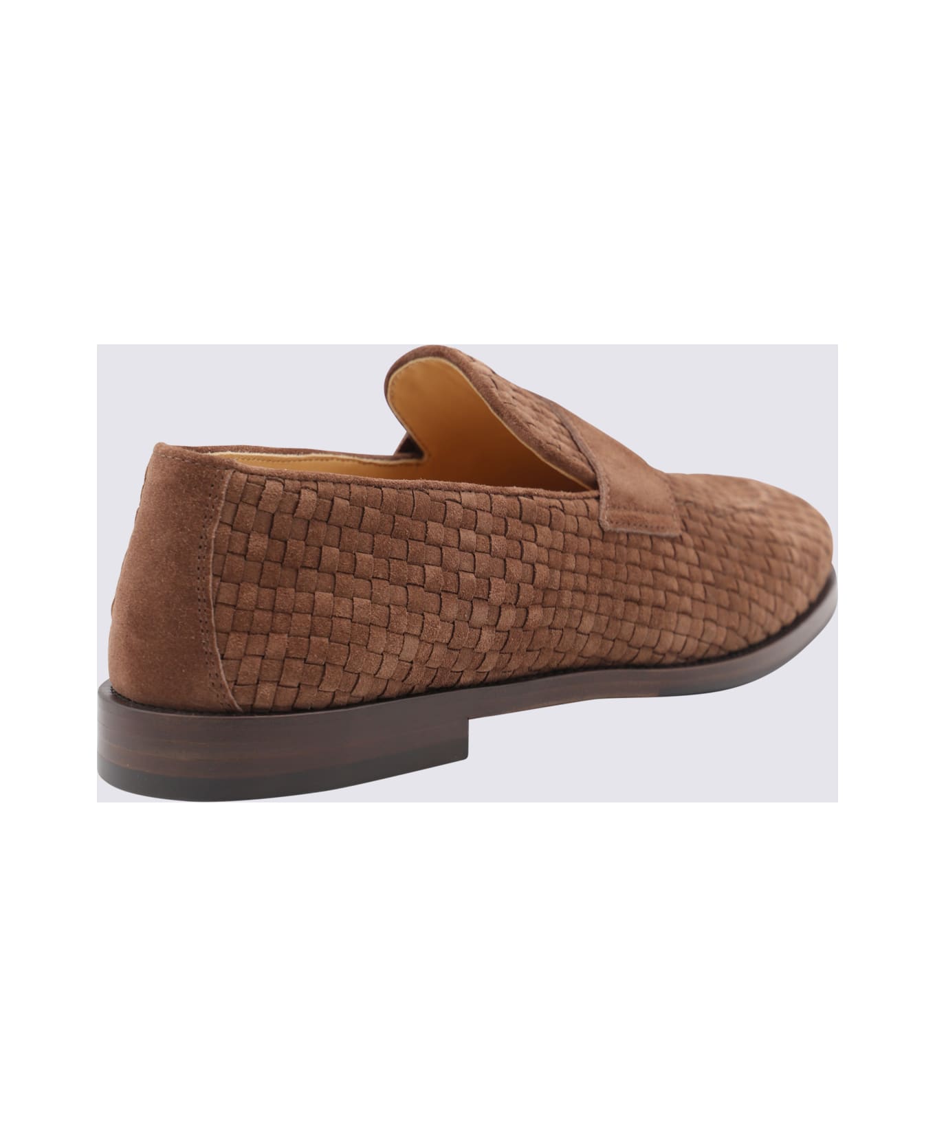 Brunello Cucinelli Brown Leather Loafers - Brown