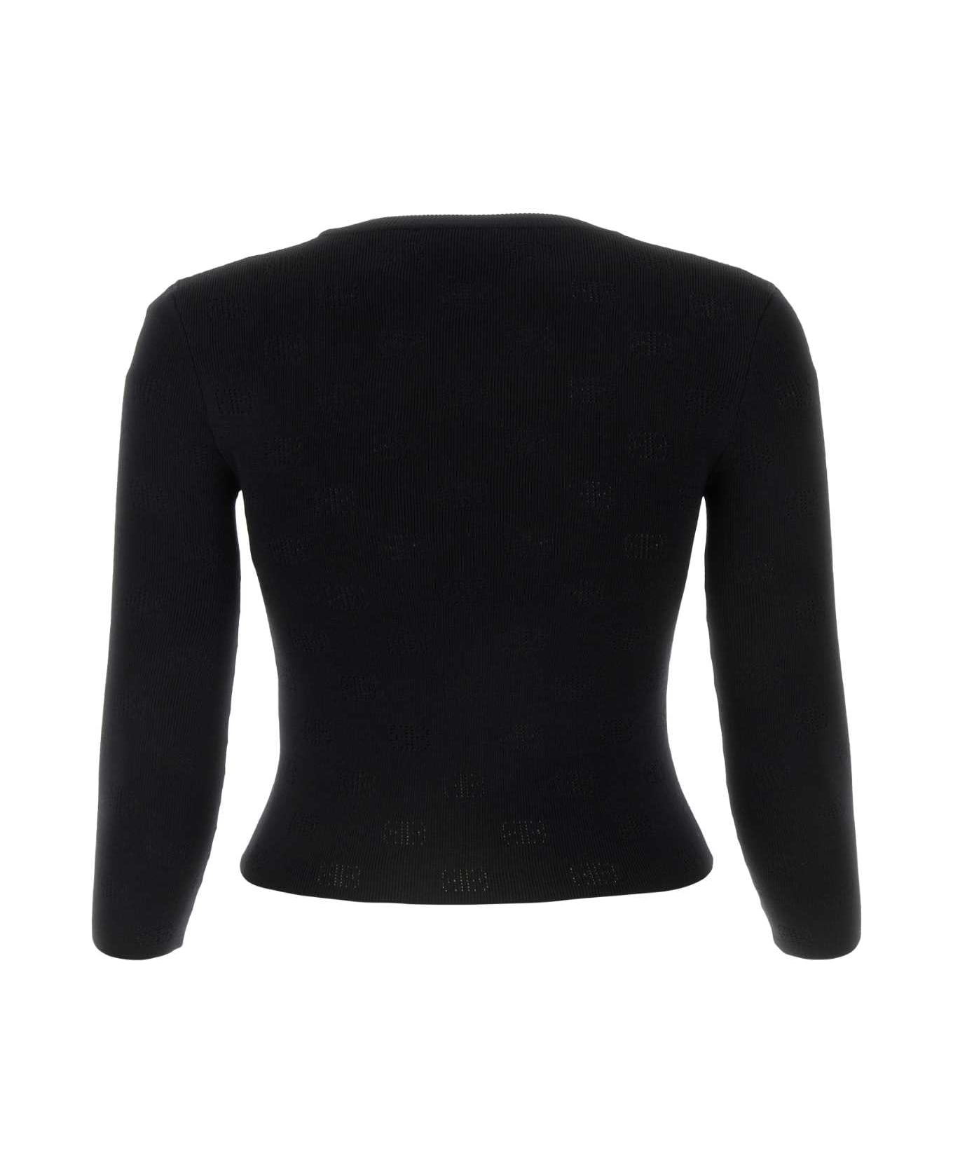 Balenciaga Black Sweater - Black