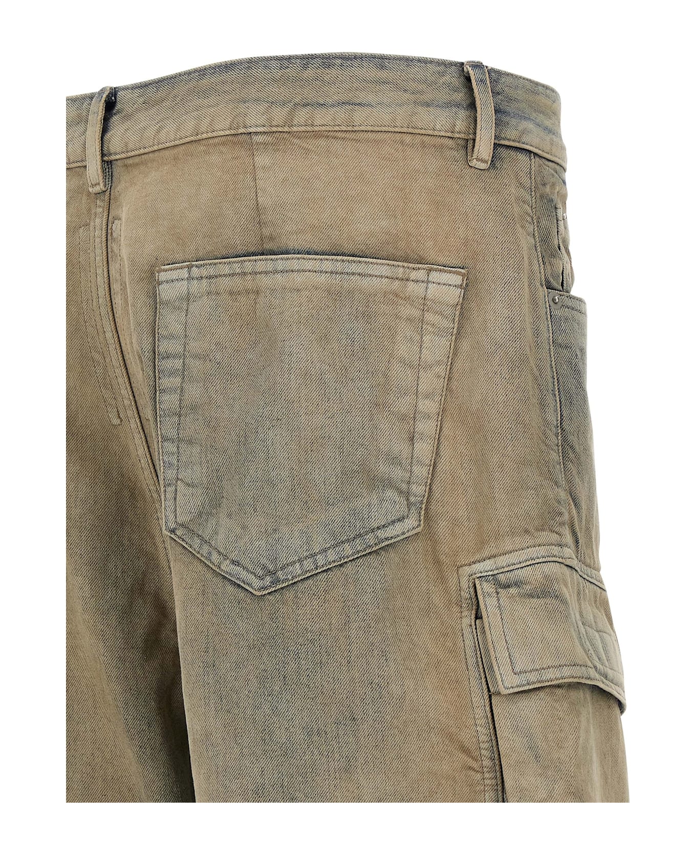 DRKSHDW 'double Cargo' Jeans - Beige