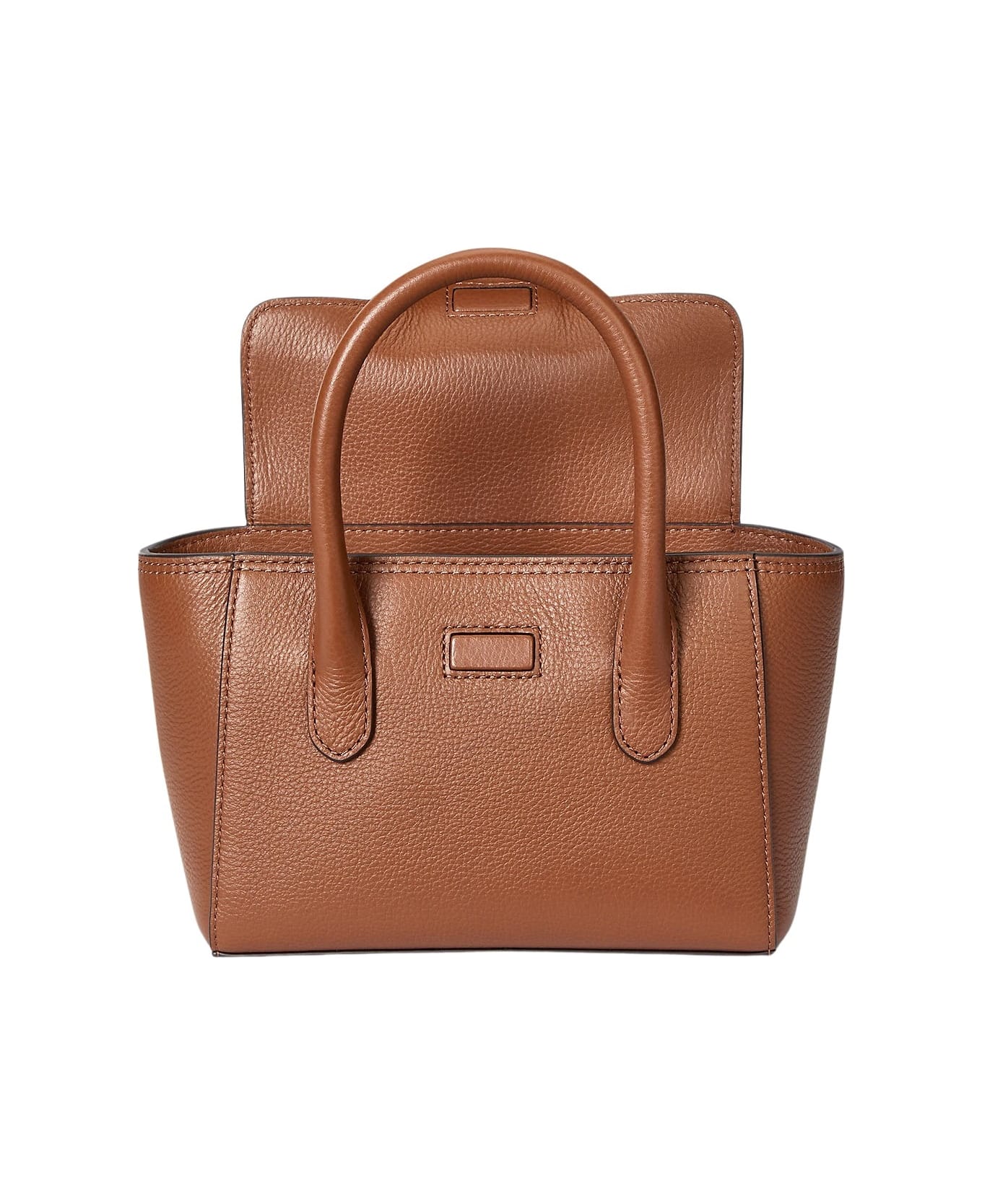 Ralph Lauren Tnnr Sm Schl Satchel Small - Lauren Tan