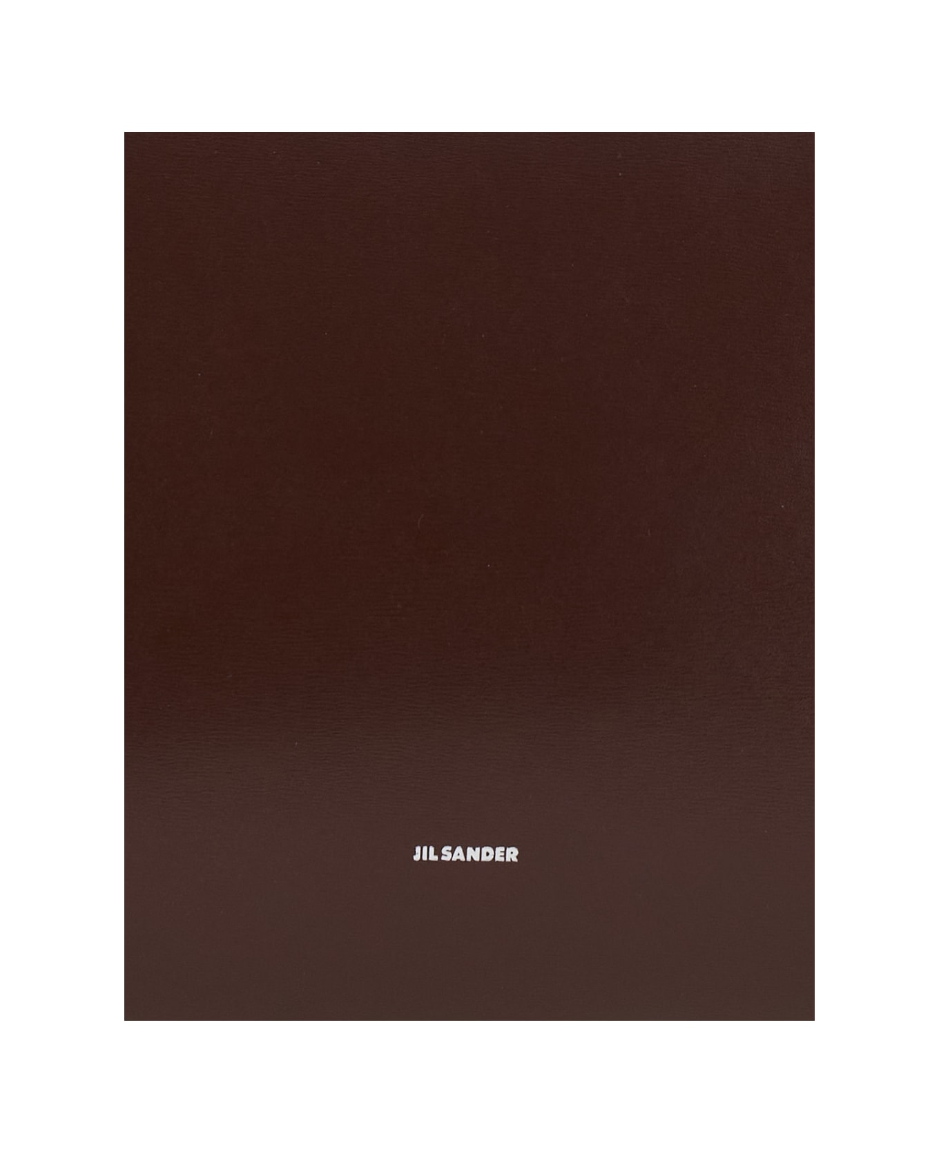 Jil Sander Curve Shoulder Bag - Brown