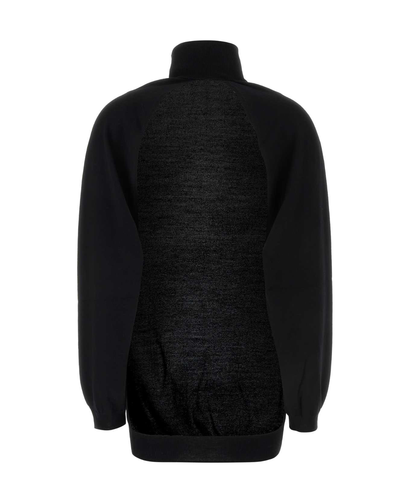 Moschino Black Wool Sweater - NERO