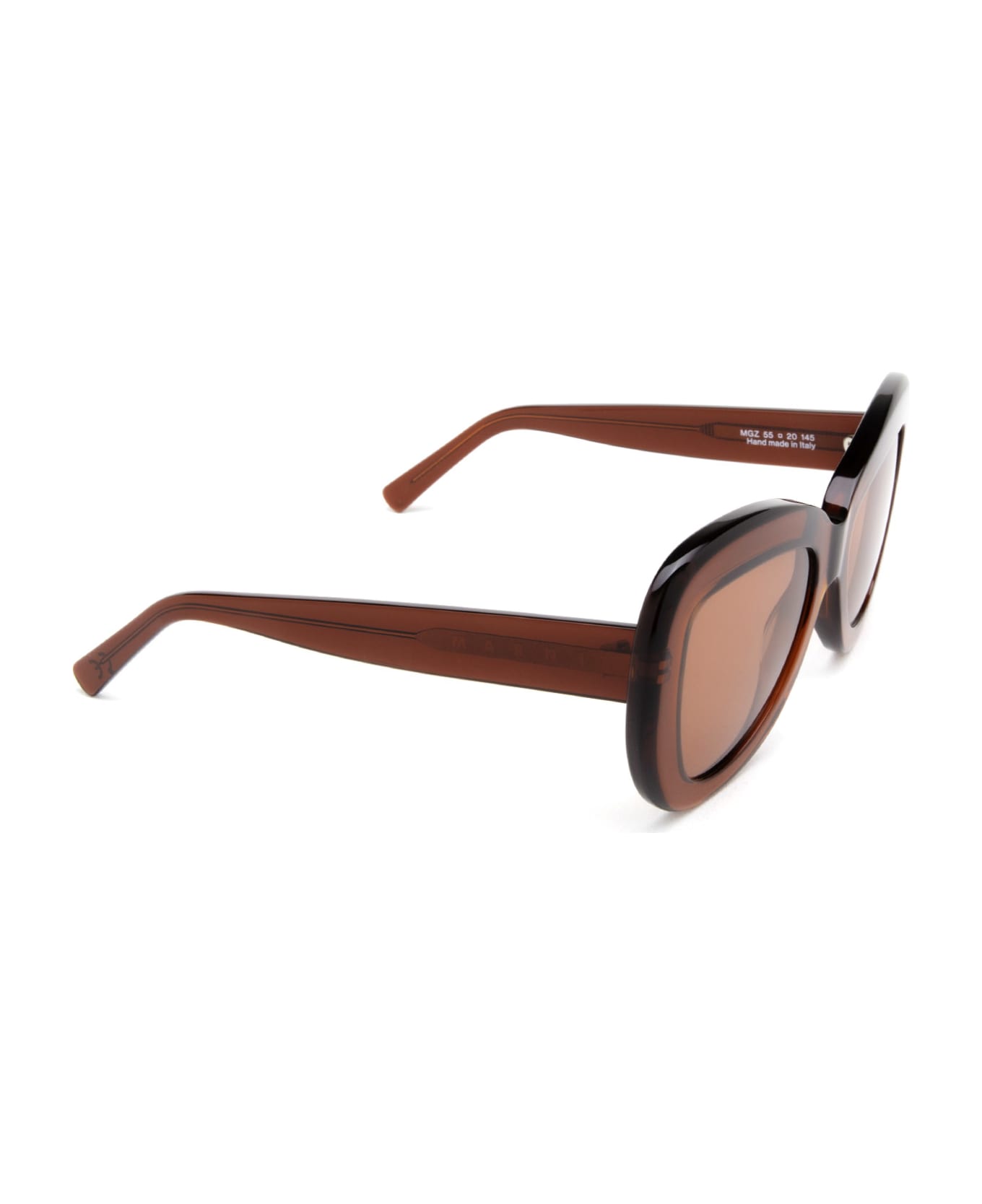 Marni Eyewear Elephant Island Crystal Bordeaux Sunglasses - Crystal Bordeaux サングラス