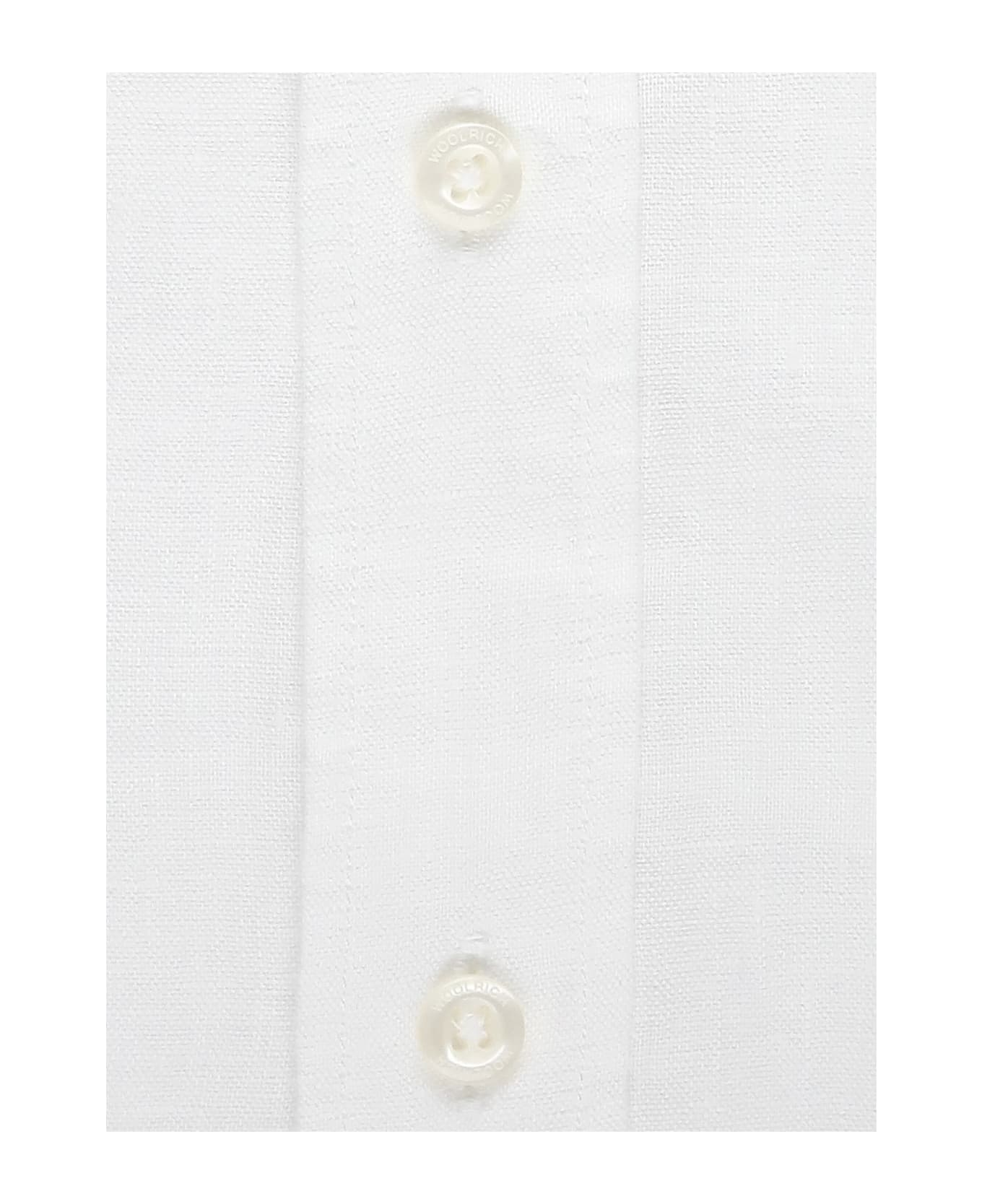 Woolrich Linen Shirt - White