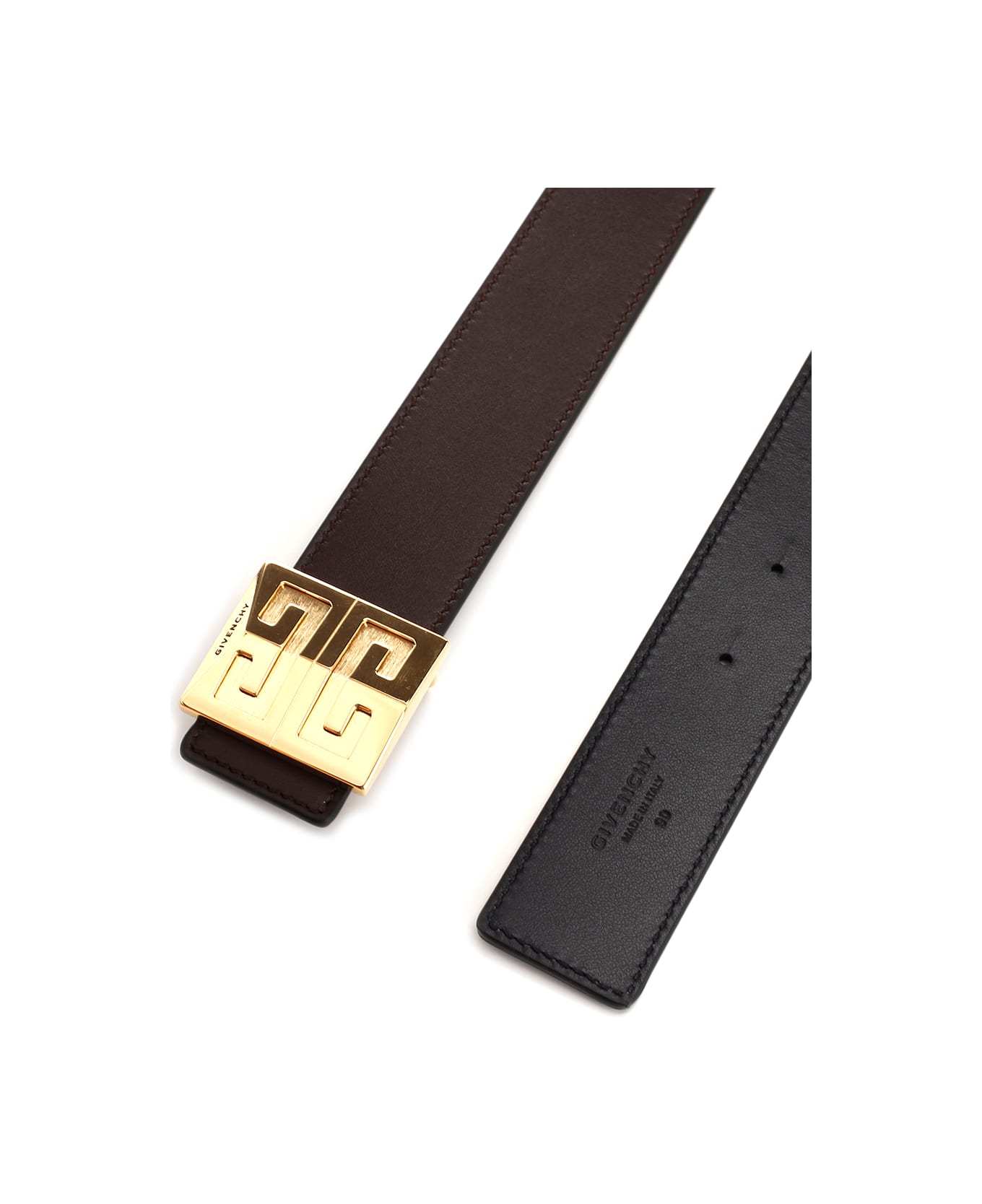 givenchy small 4g Reversible Belt - Brown Black