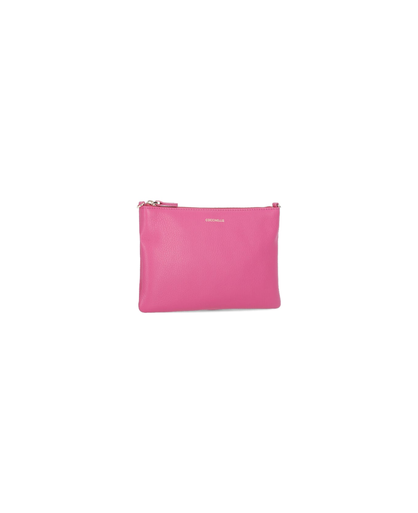Coccinelle Best Crossbody Small Pochette - Fuchsia