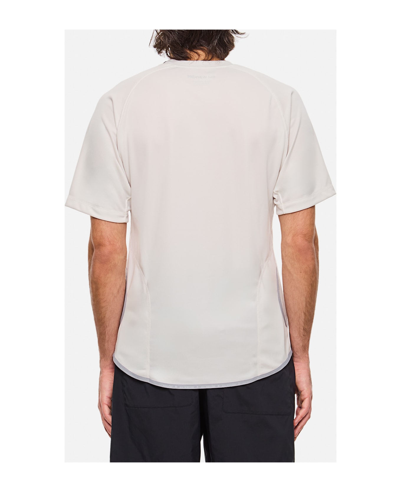 And Wander Short Sleeves T-shirt - White