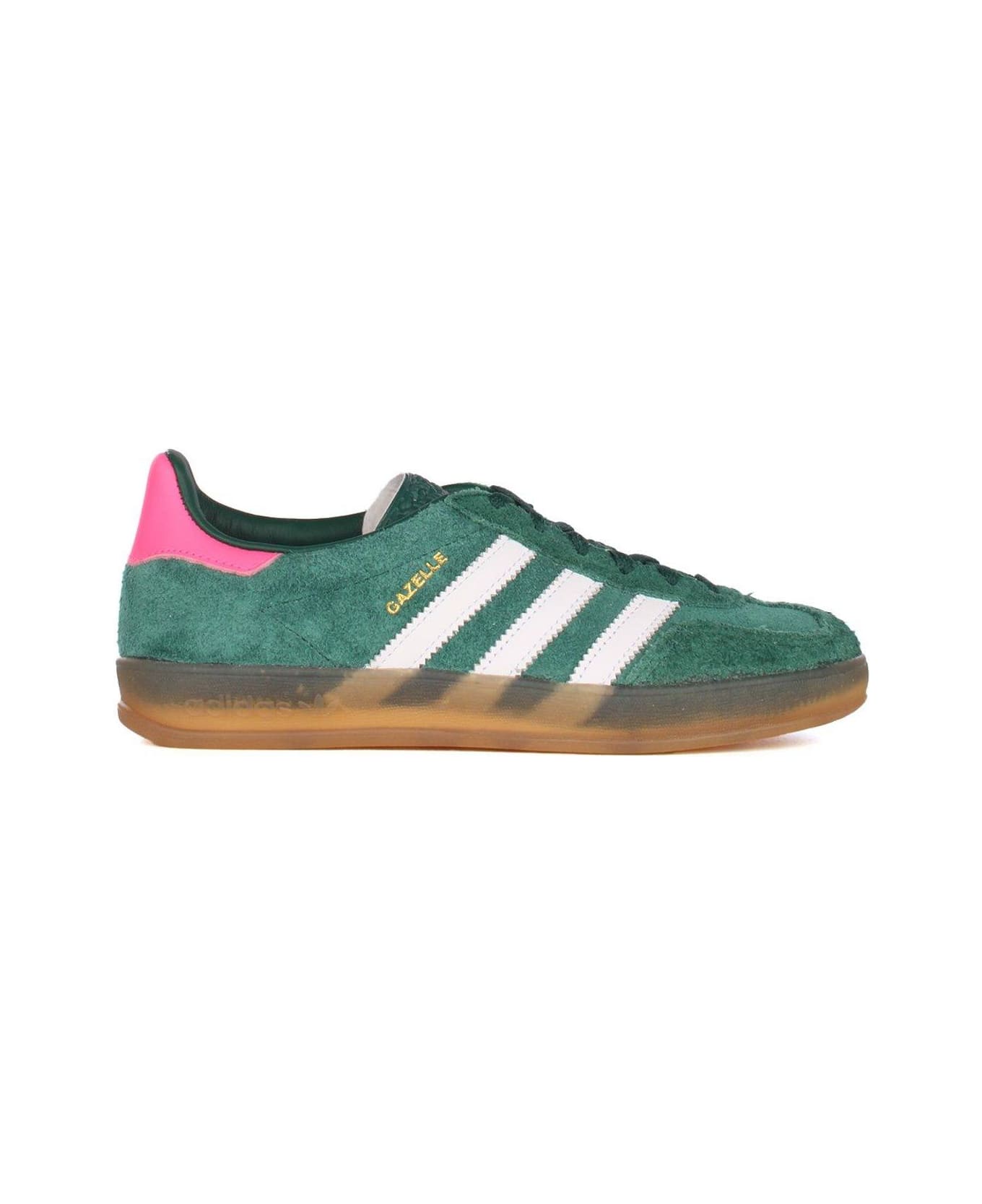 Adidas Originals Gazelle Low-top Sneakers - Green Pink