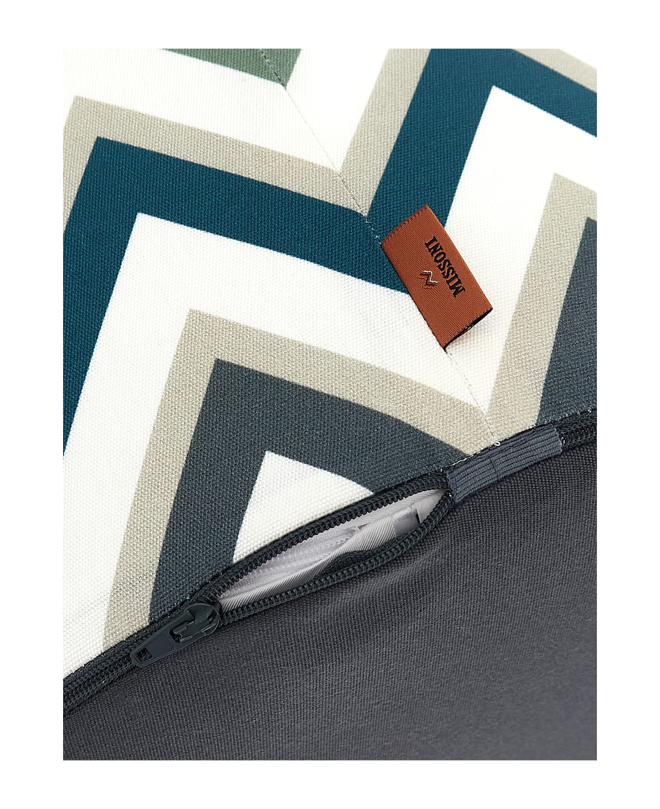 Missoni 'watamu' Outdoor Cylindrical Pouf - Multicolor