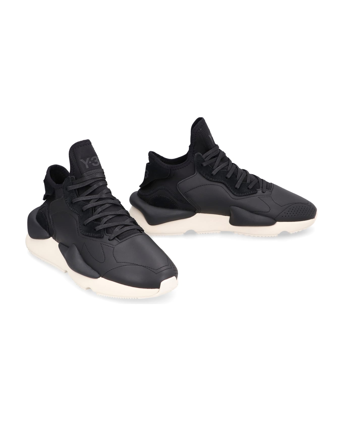 Y-3 Kaiwa Low-top Sneakers - black