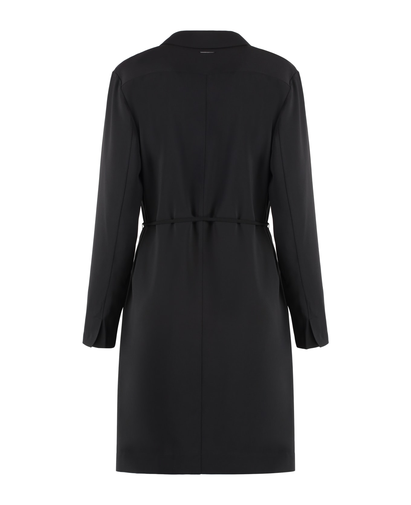 Calvin Klein Belted Shirtdress - black