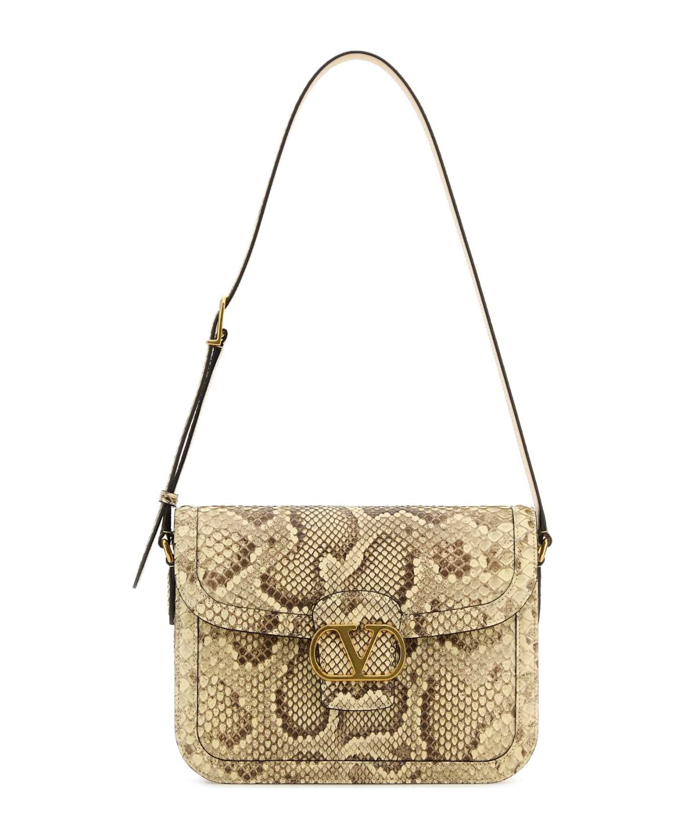 Printed Leather 9to5 Shoulder Bag - Thumbnail 2
