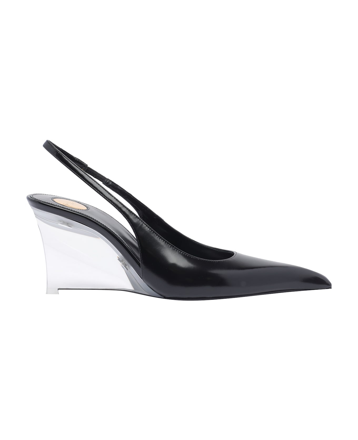 Saint Laurent Miller Wedges - Black
