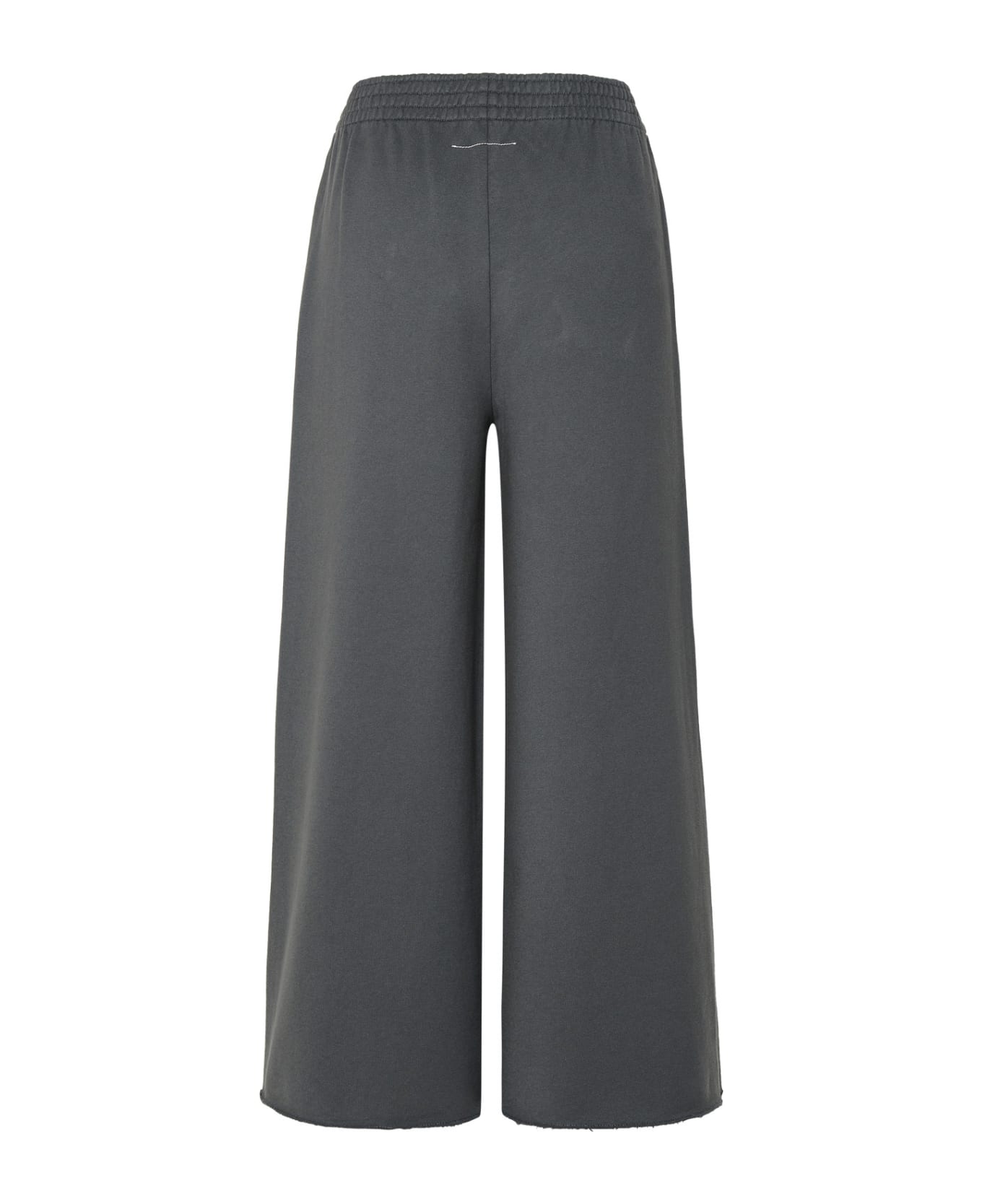 MM6 Maison Margiela Gray Cotton Pants - Grey