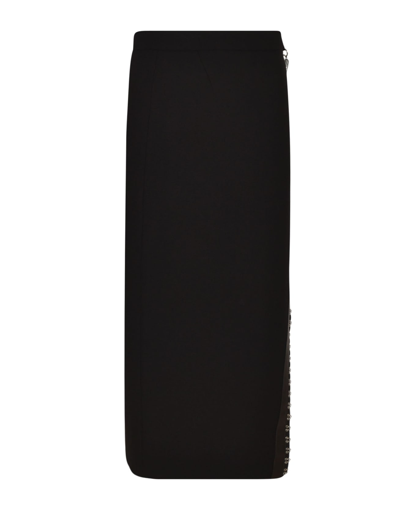 Roberto Cavalli Side Zipped Skirt - Black スカート