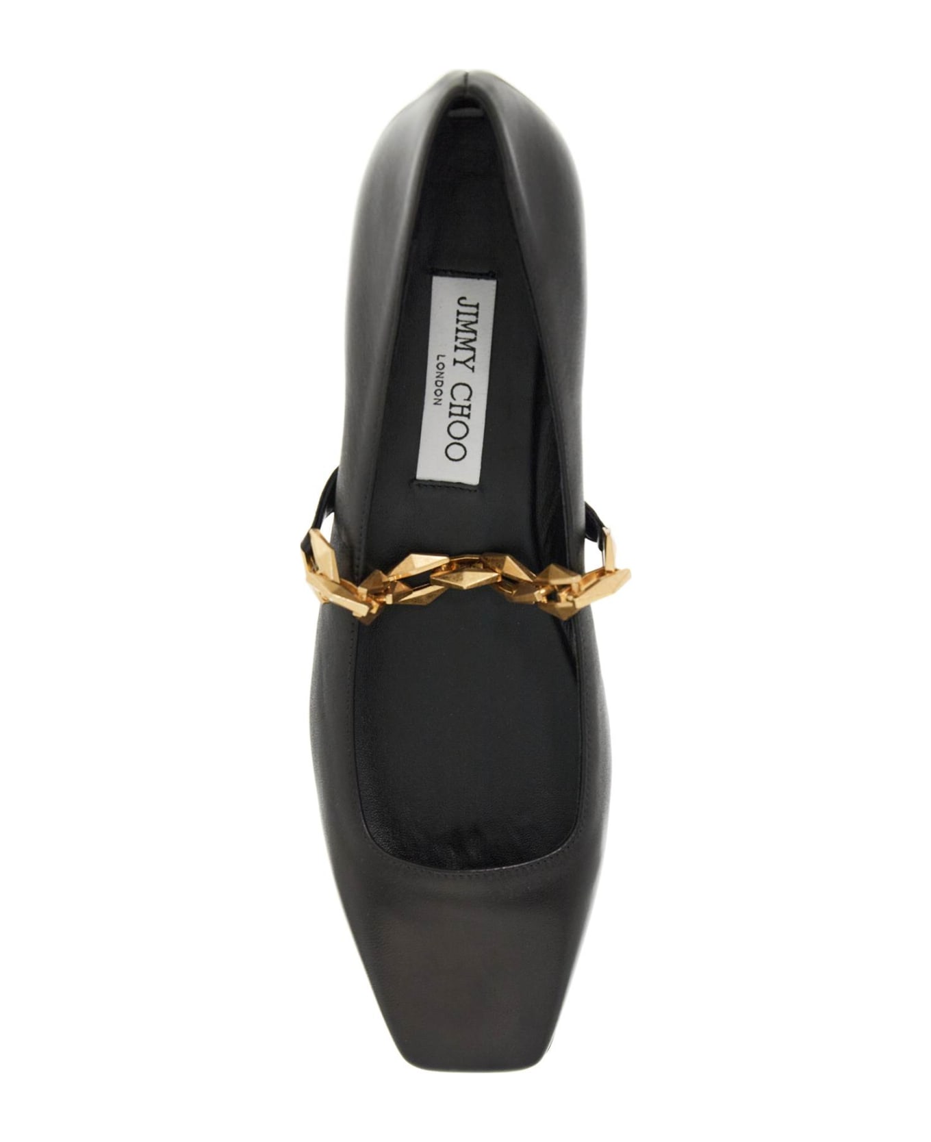 Jimmy Choo Diamond Tilda Ballet Fl - BLACK (Black)