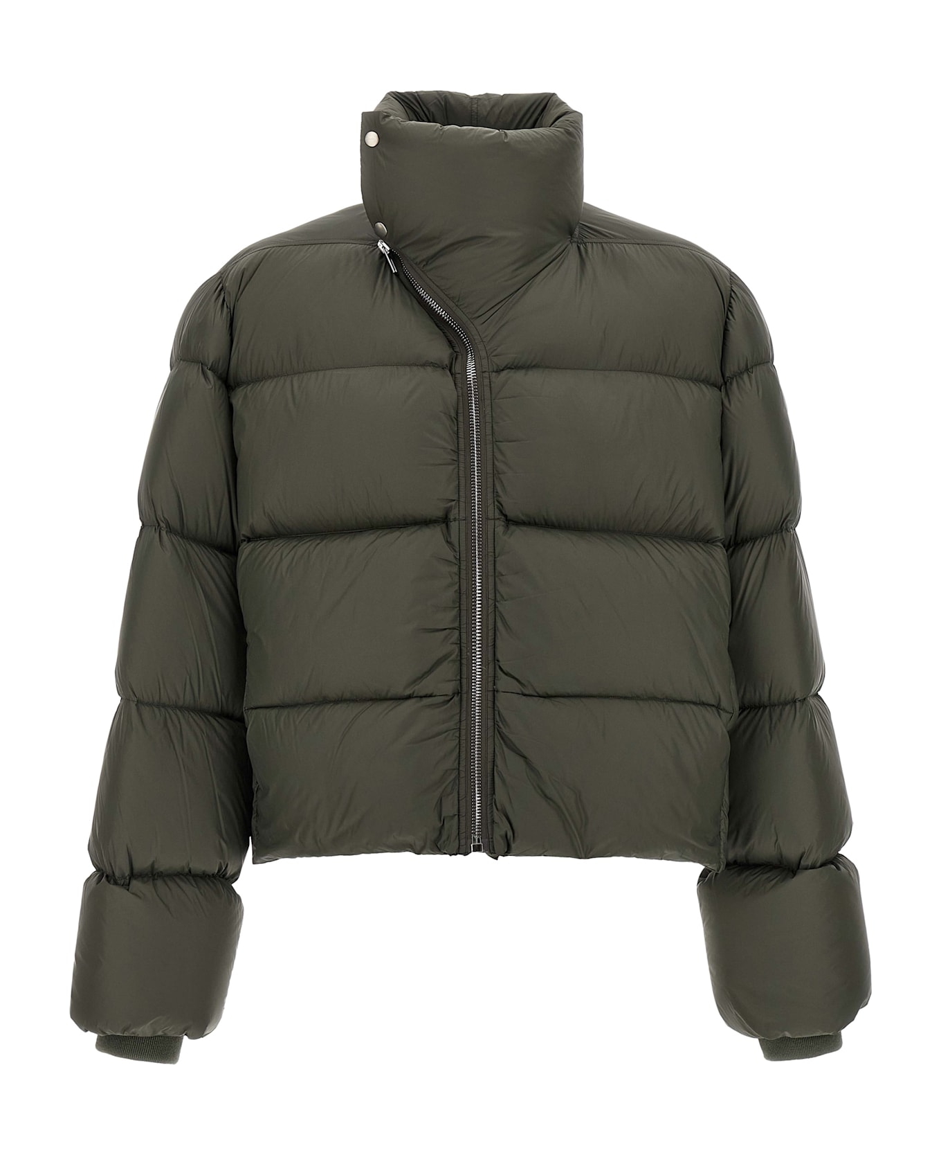 Rick Owens 'turtle' Down Jacket - Gray
