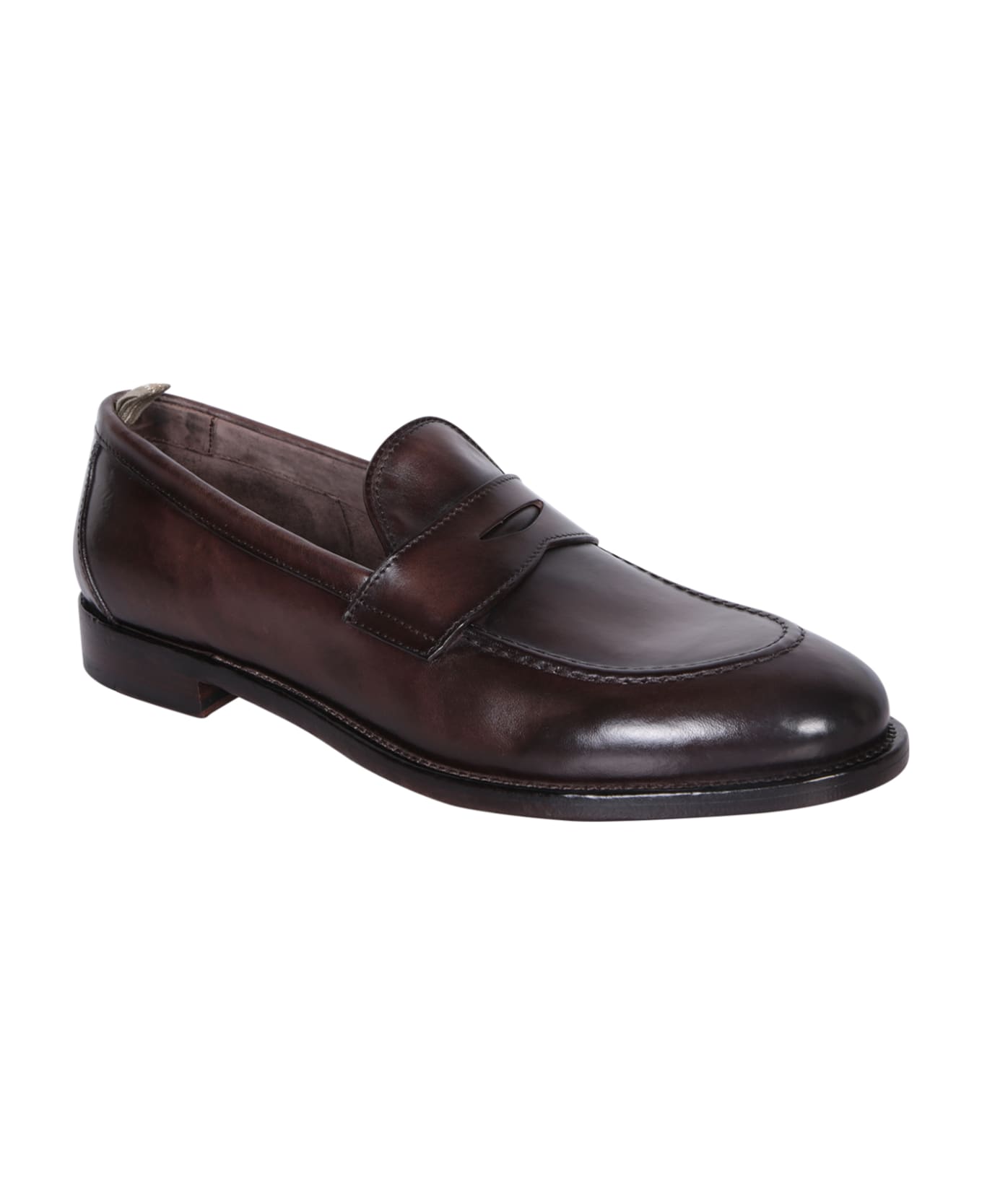 Officine Creative Tulane 003 Brown Loafer - Brown ローファー＆デッキシューズ