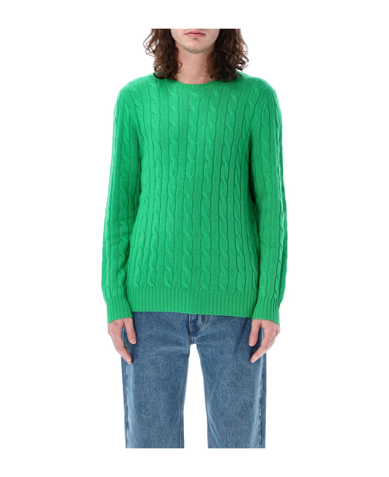Polo Ralph Lauren Cable-knit Jumper - GREEN