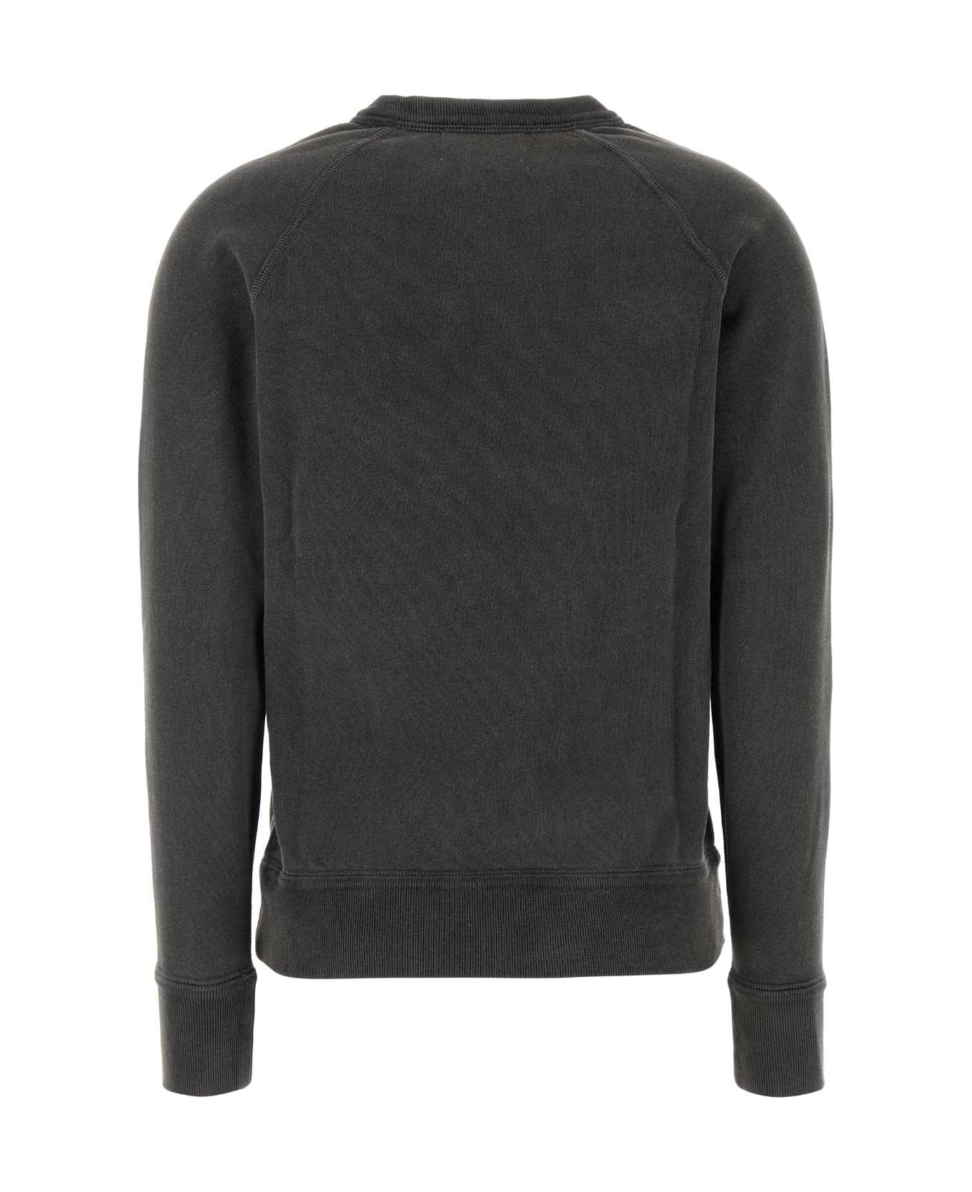 Marant Étoile Dark Grey Cotton Blend Sweatshirt - DARKGREY