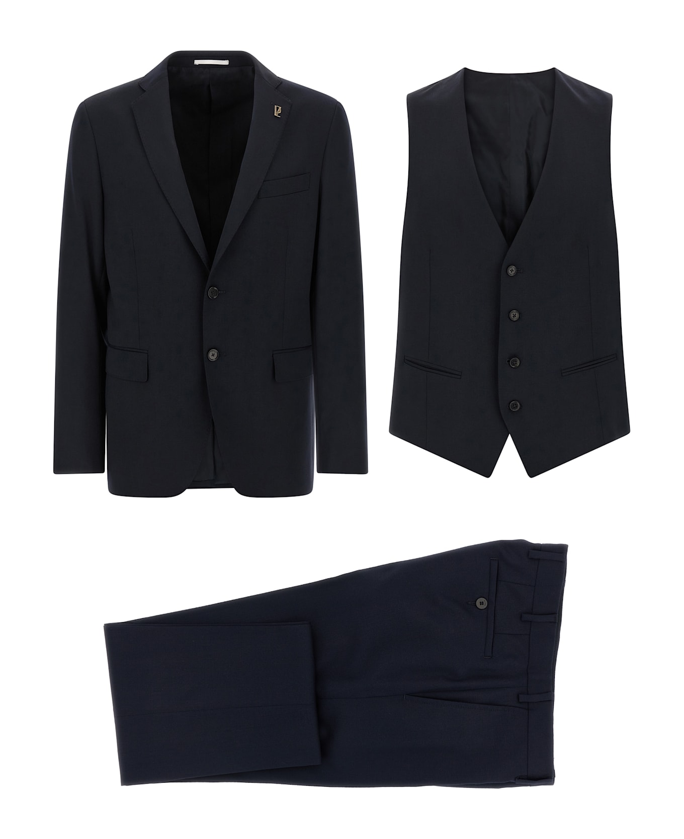 Pal Zileri 3-piece 
lord
 Dress - Blue