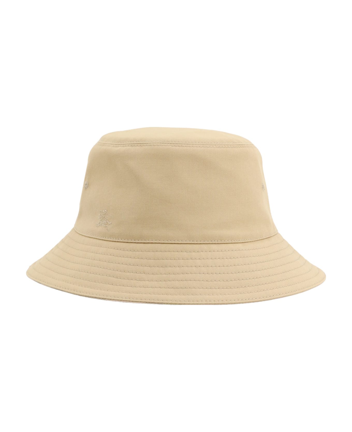 Burberry Check-pattern Reversible Pull-on Bucket Hat - Beige