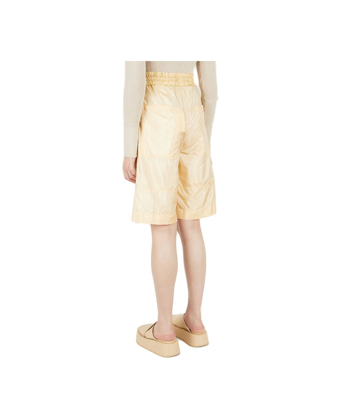 Isabel Marant High Waist Drawstring Shorts - IVORY ショートパンツ