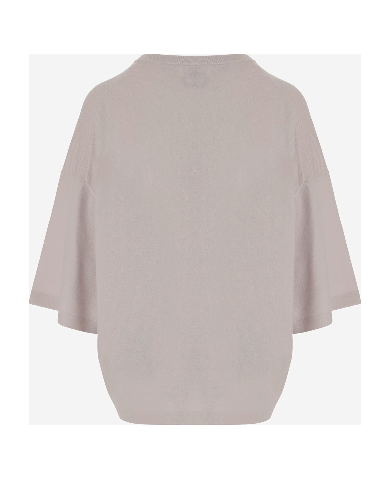 Allude Wool And Cashmere Sweater - Grey