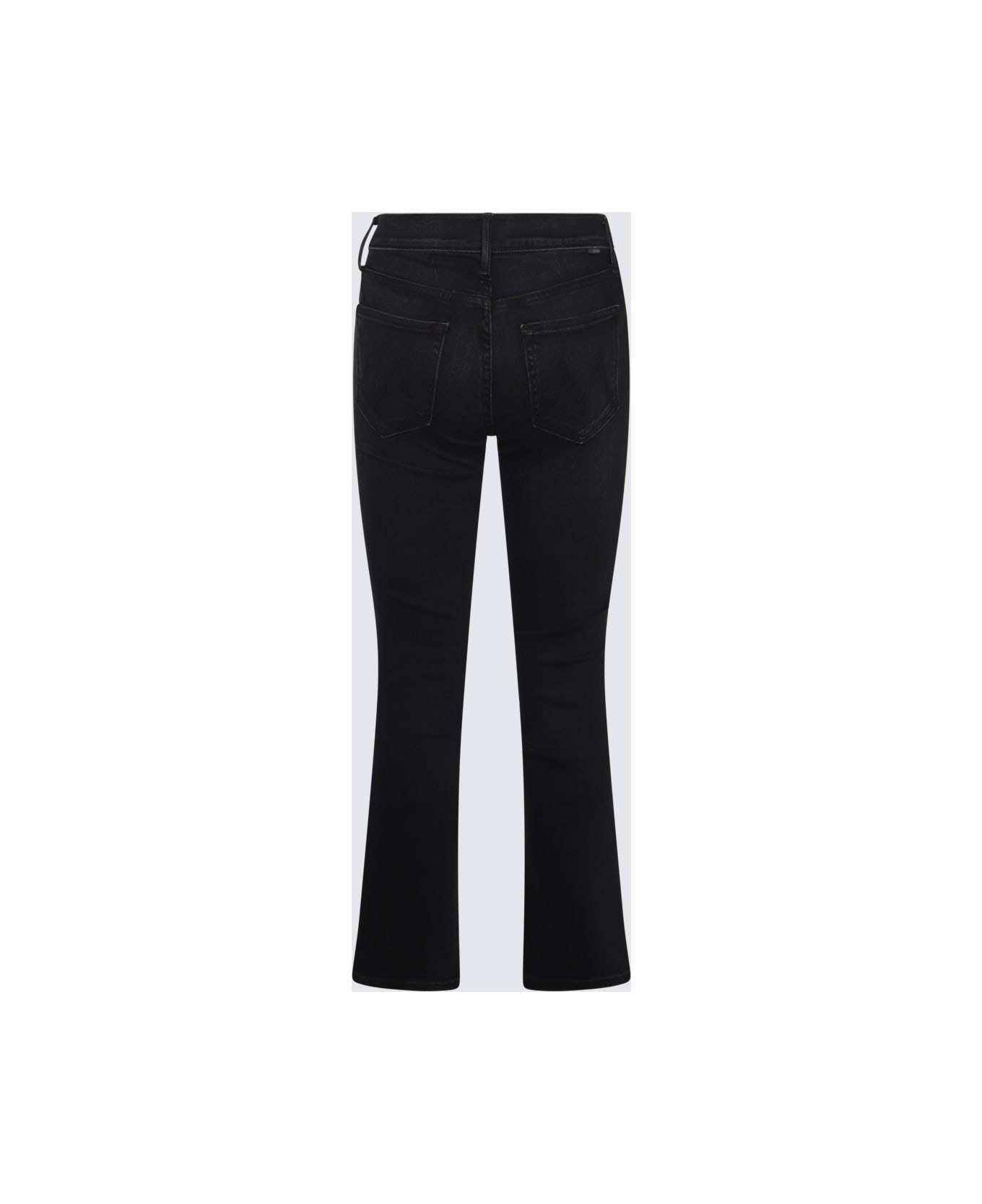Mother Black Cotton Jeans - DEEP END